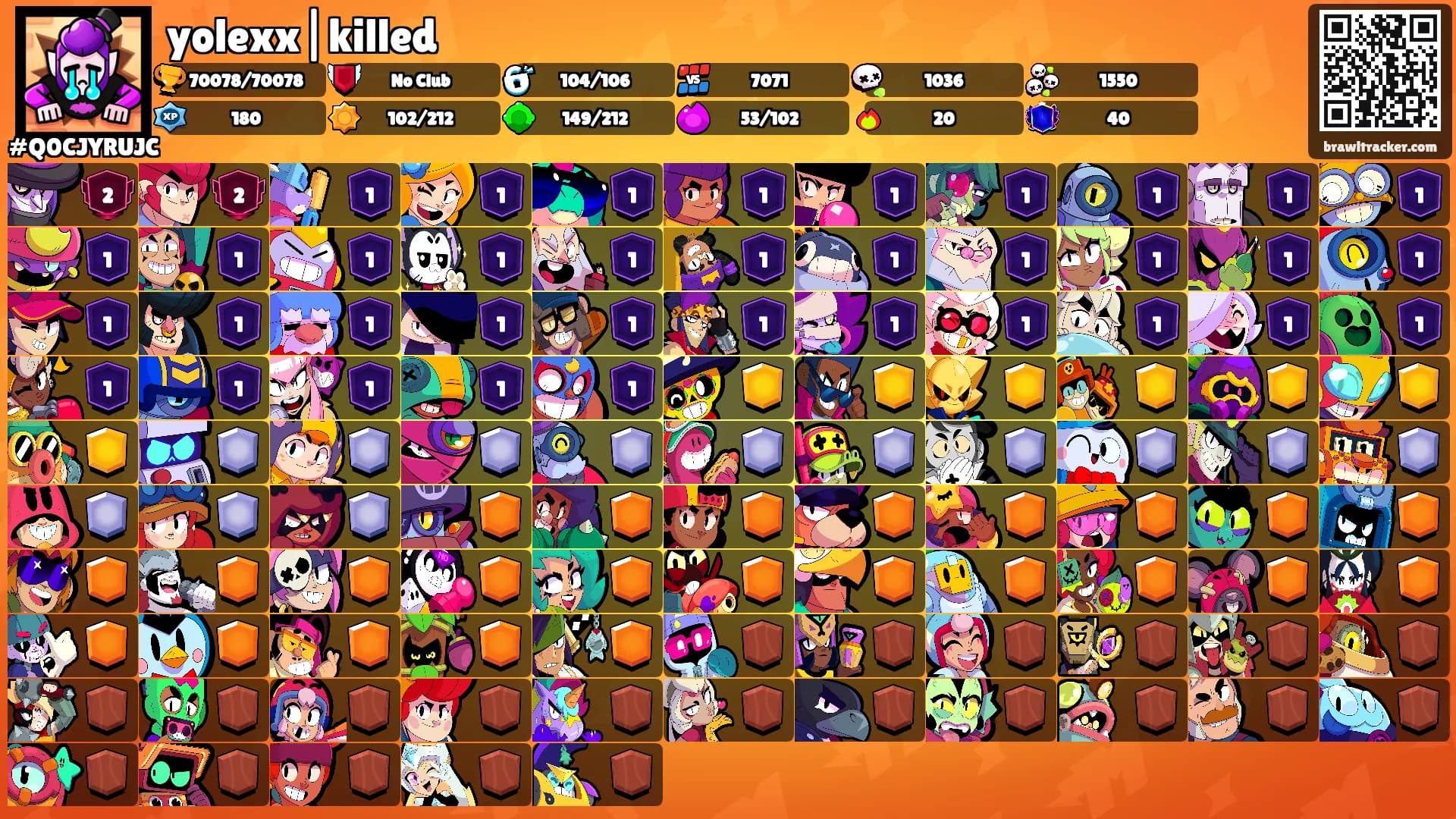 yolexx|killed's Ranks