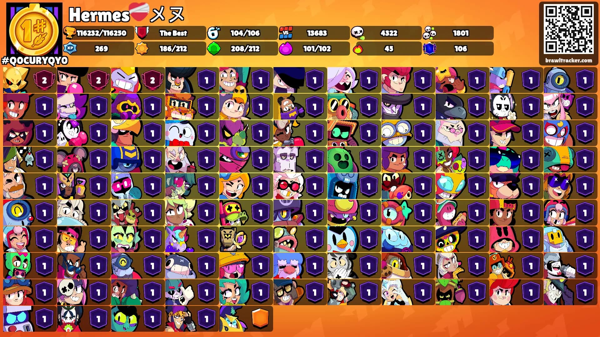 Hermes❤️‍🩹メヌ's Ranks