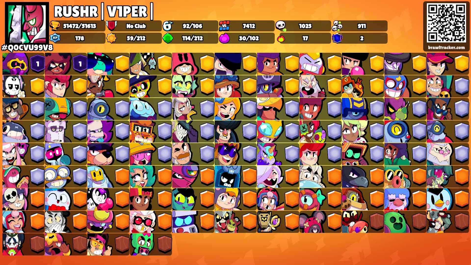 RUSHR|V1PER|'s Ranks