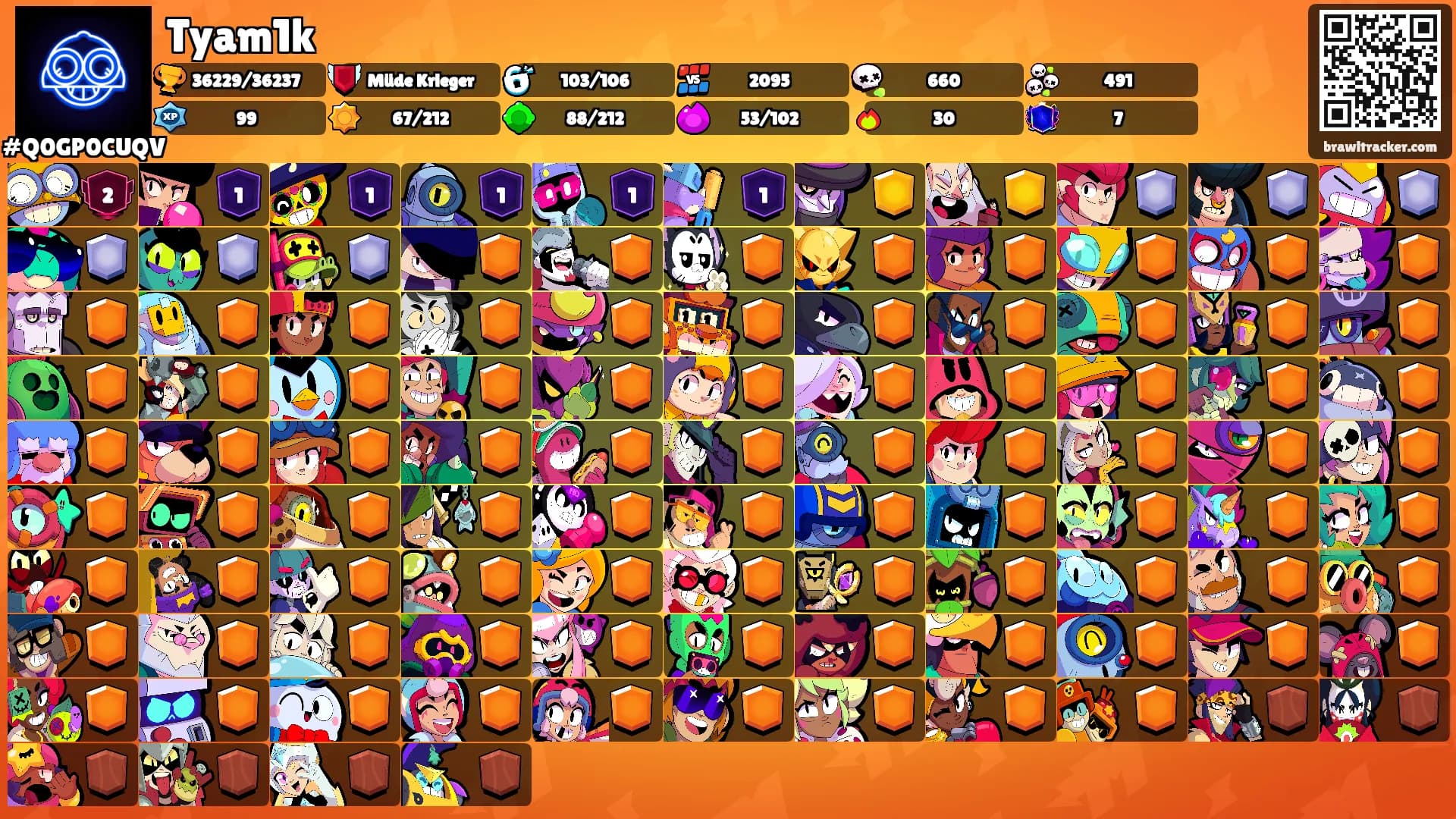 Tyam1k's Ranks