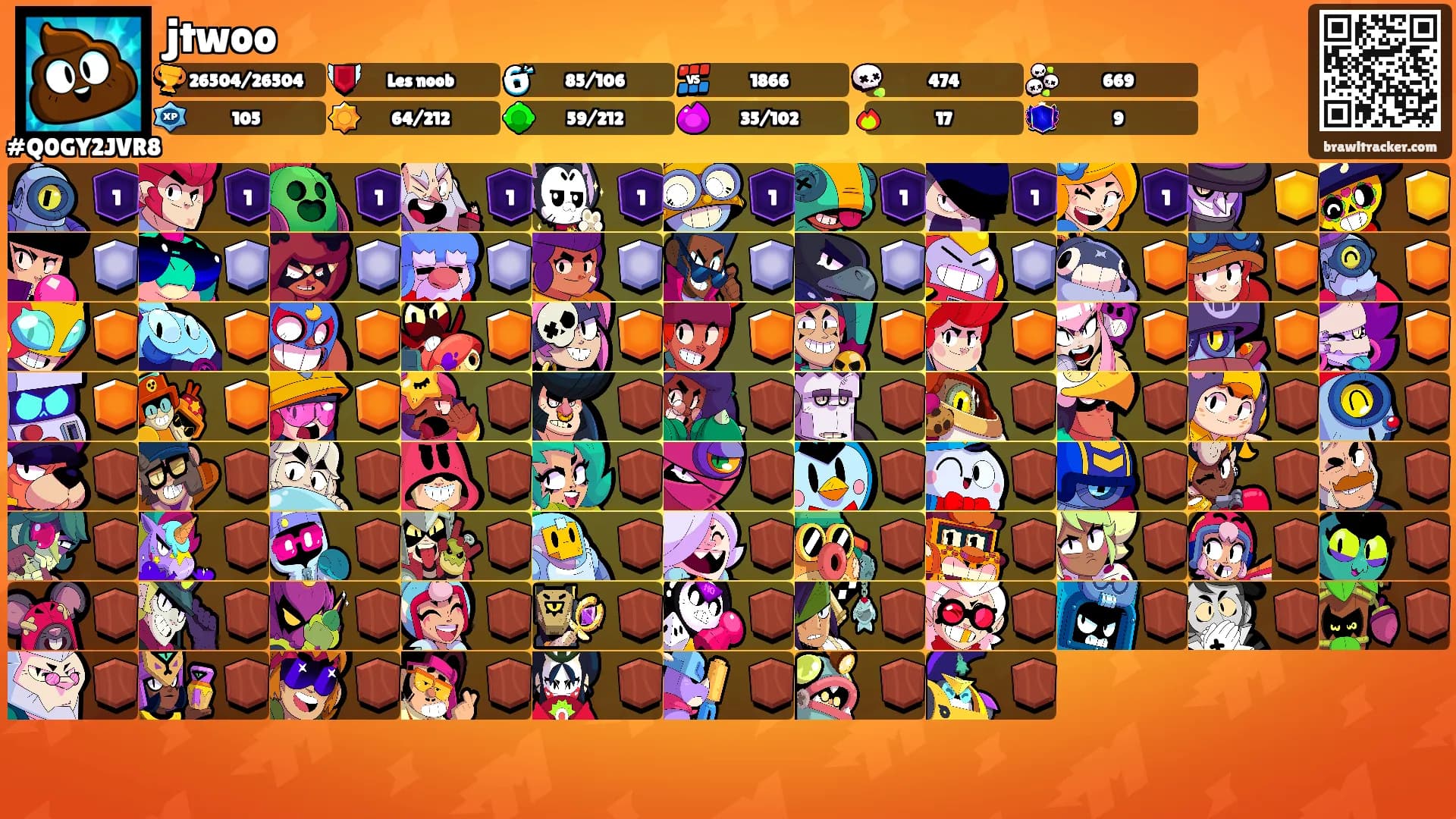 jtwoo's Ranks
