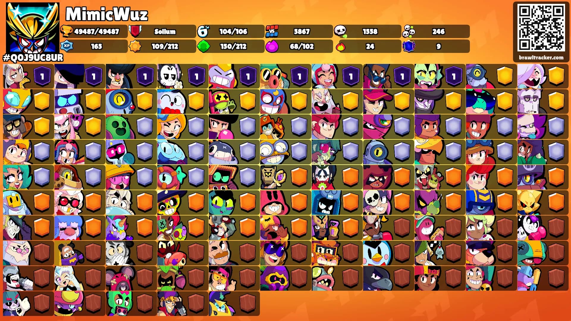 MimicWuz's Ranks