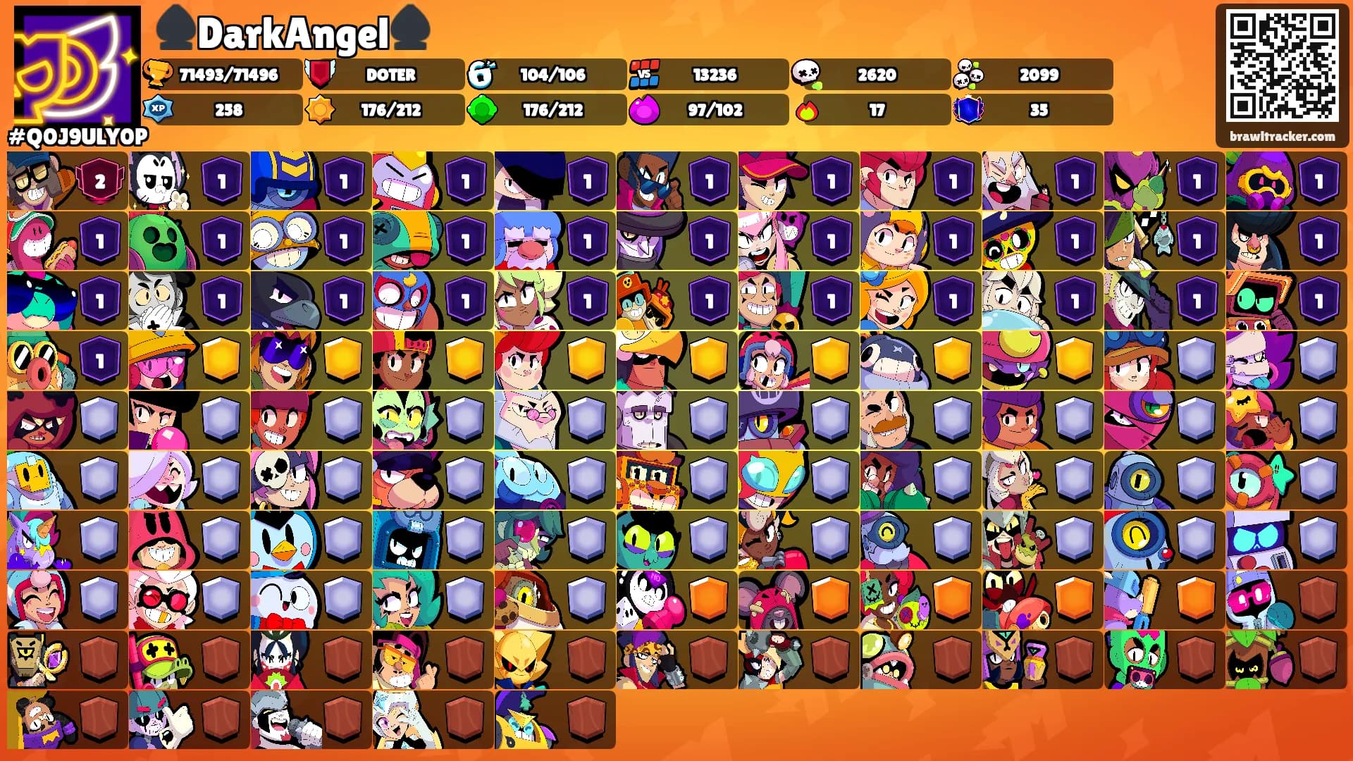 ♠️DarkAngel♠️'s Ranks