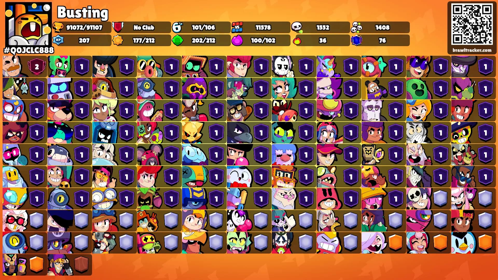 Busting's Ranks