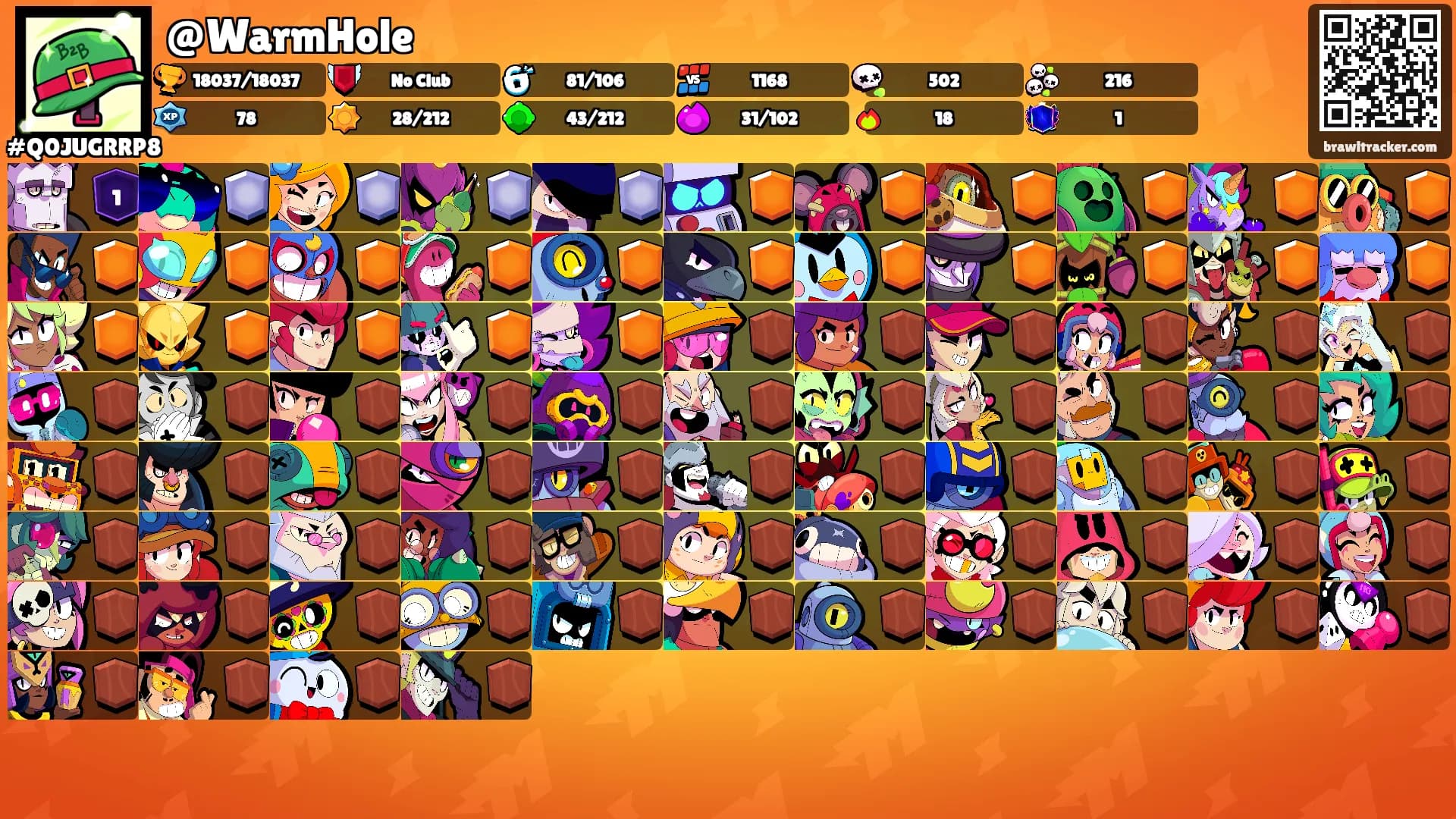 @WarmHole's Ranks