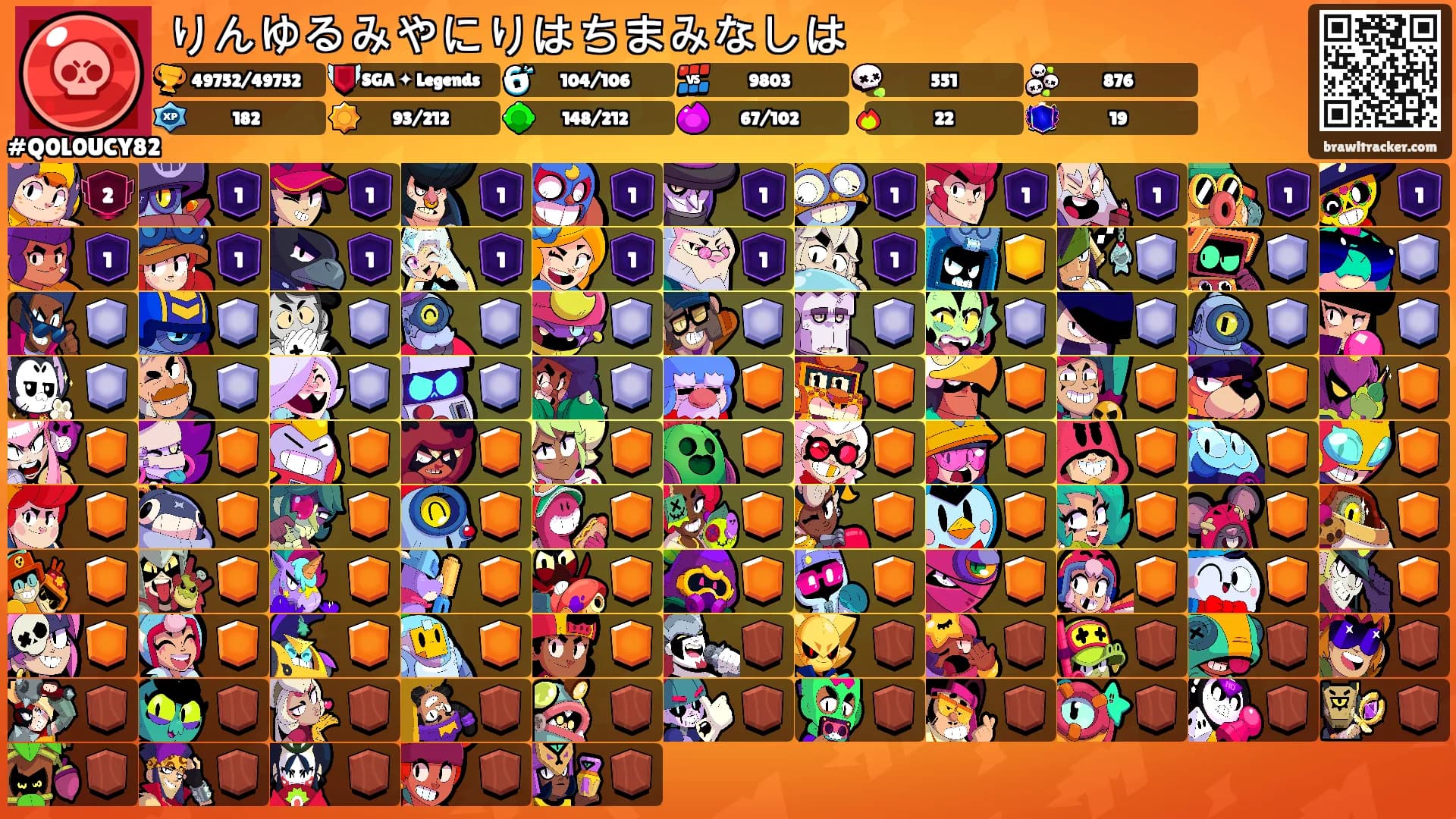 りんゆるみやにりはちまみなしは's Ranks