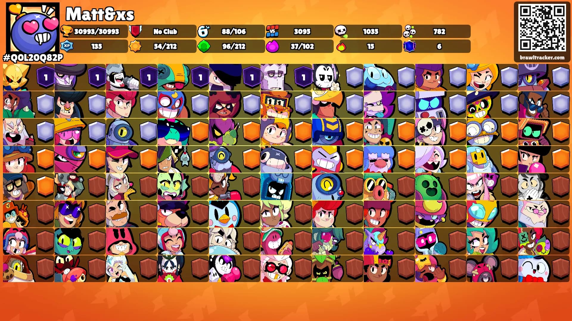 Matt&xs's Ranks