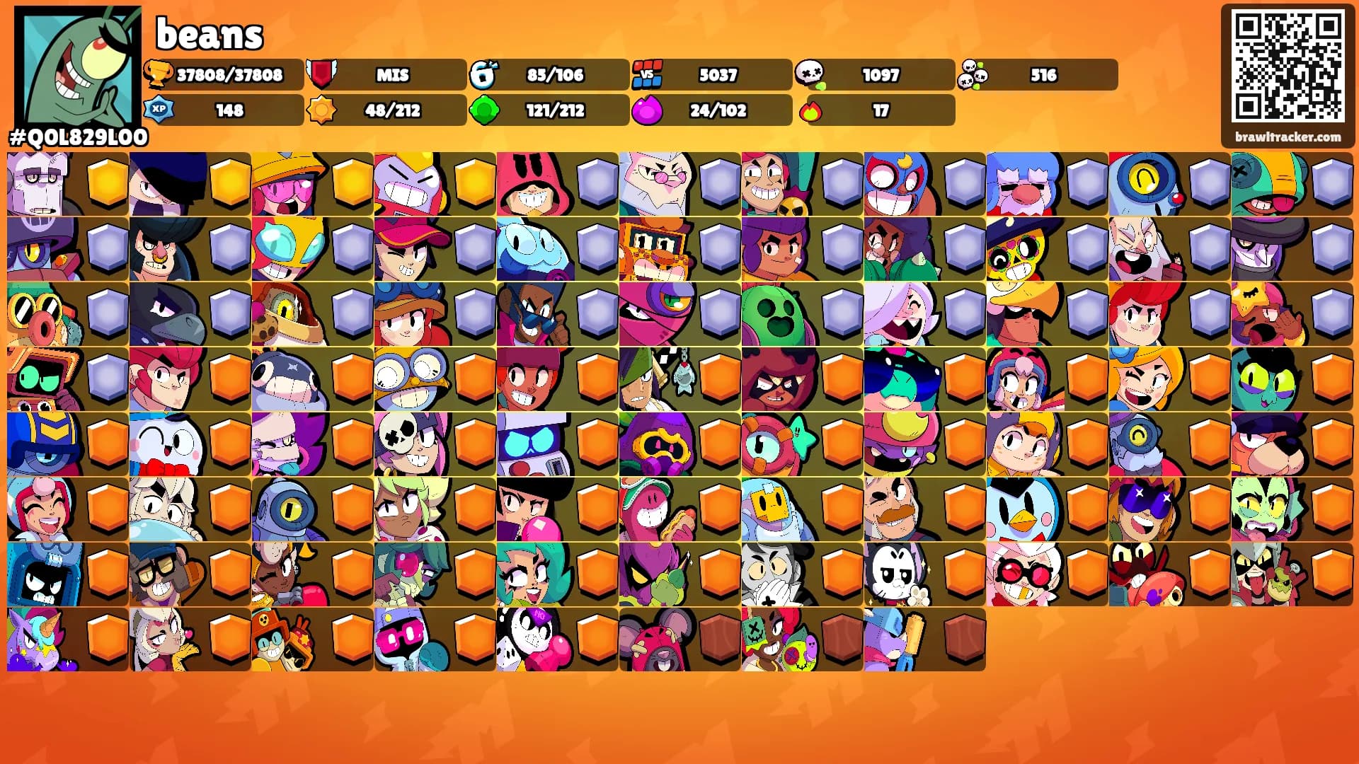 beans's Ranks