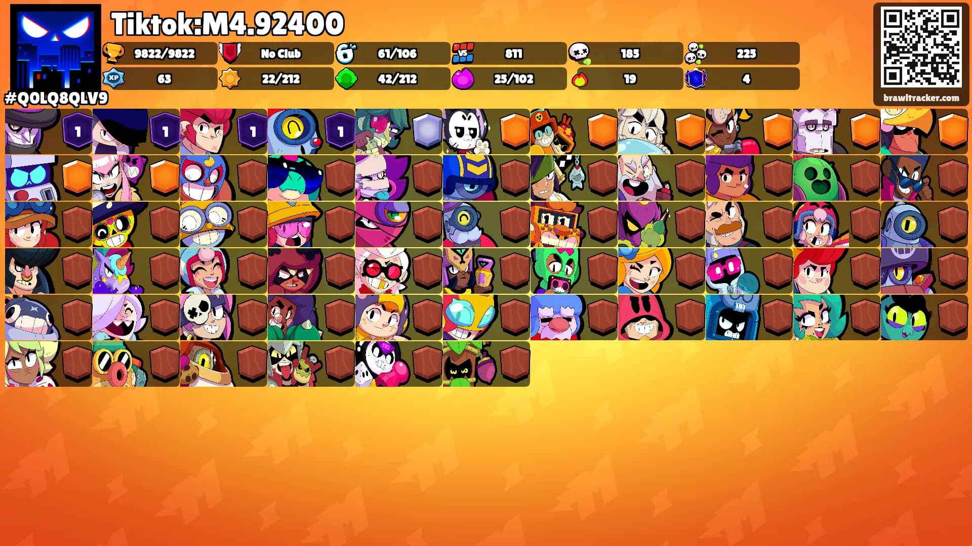 Tiktok:M4.92400's Ranks