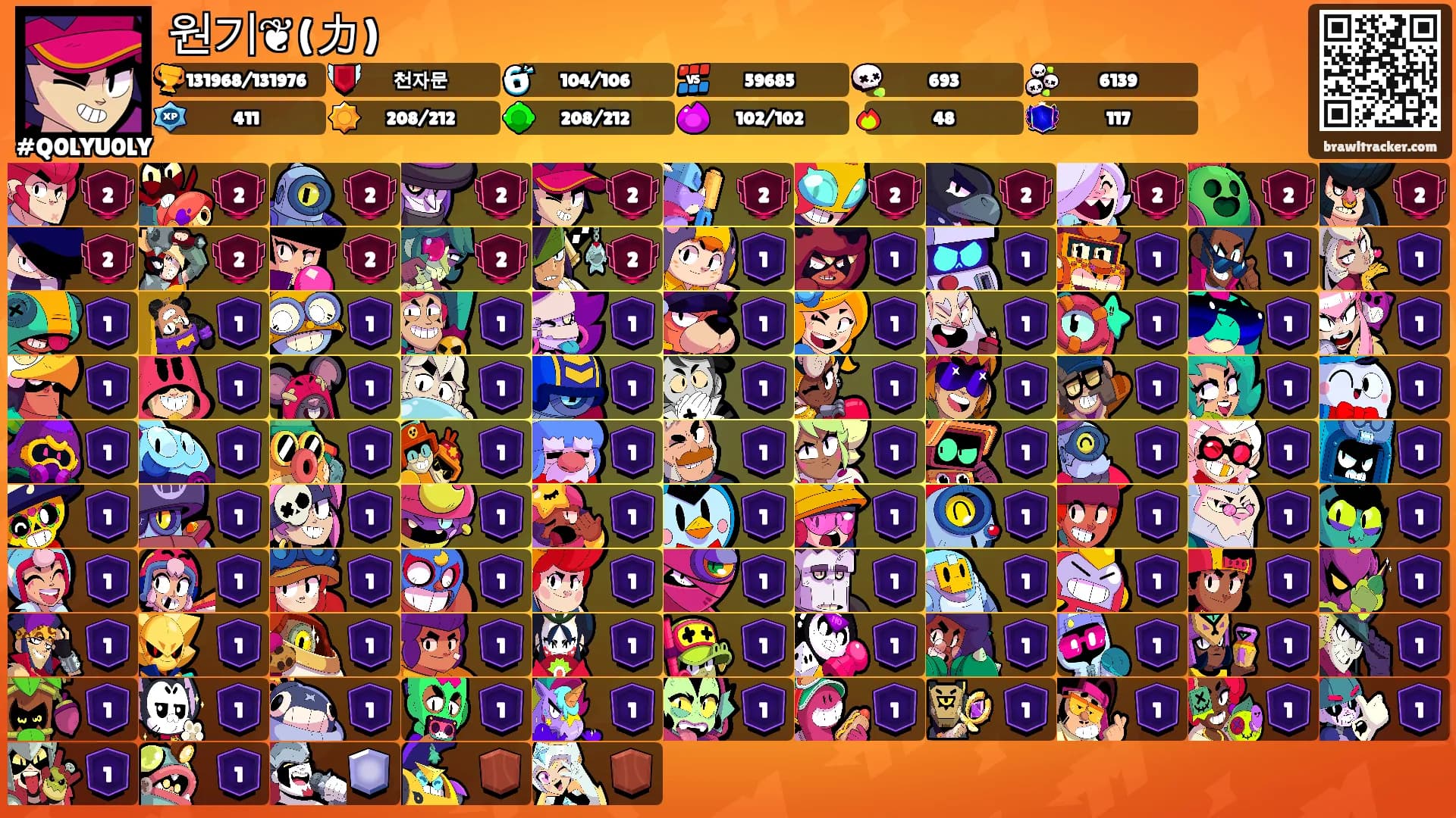 원기❦(力)'s Ranks