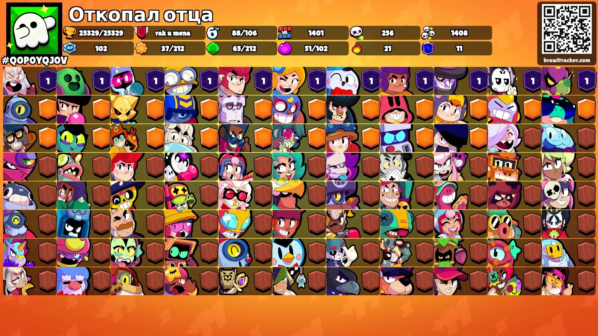 Откопал отца's Ranks