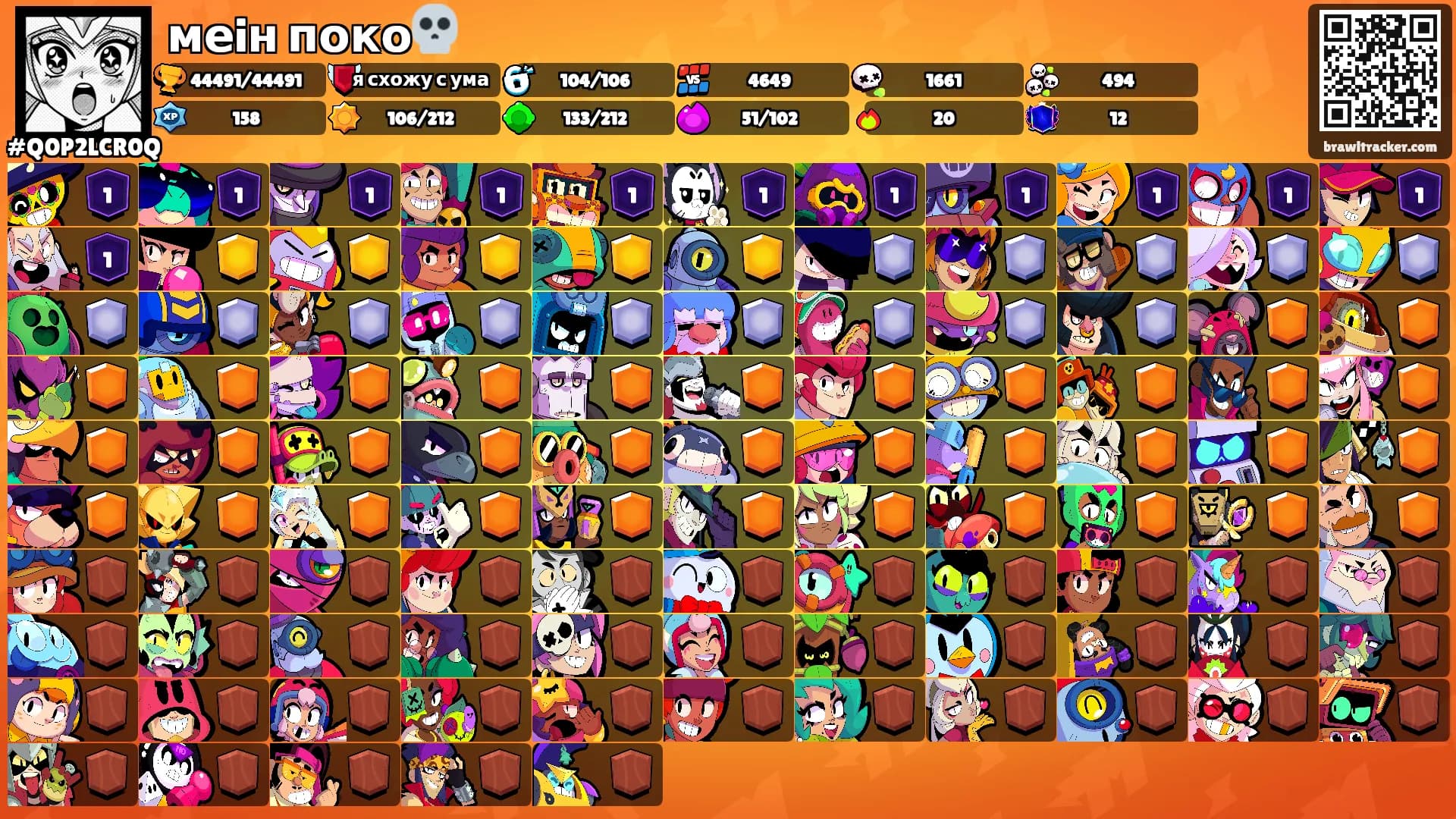 меiн поко💀's Ranks
