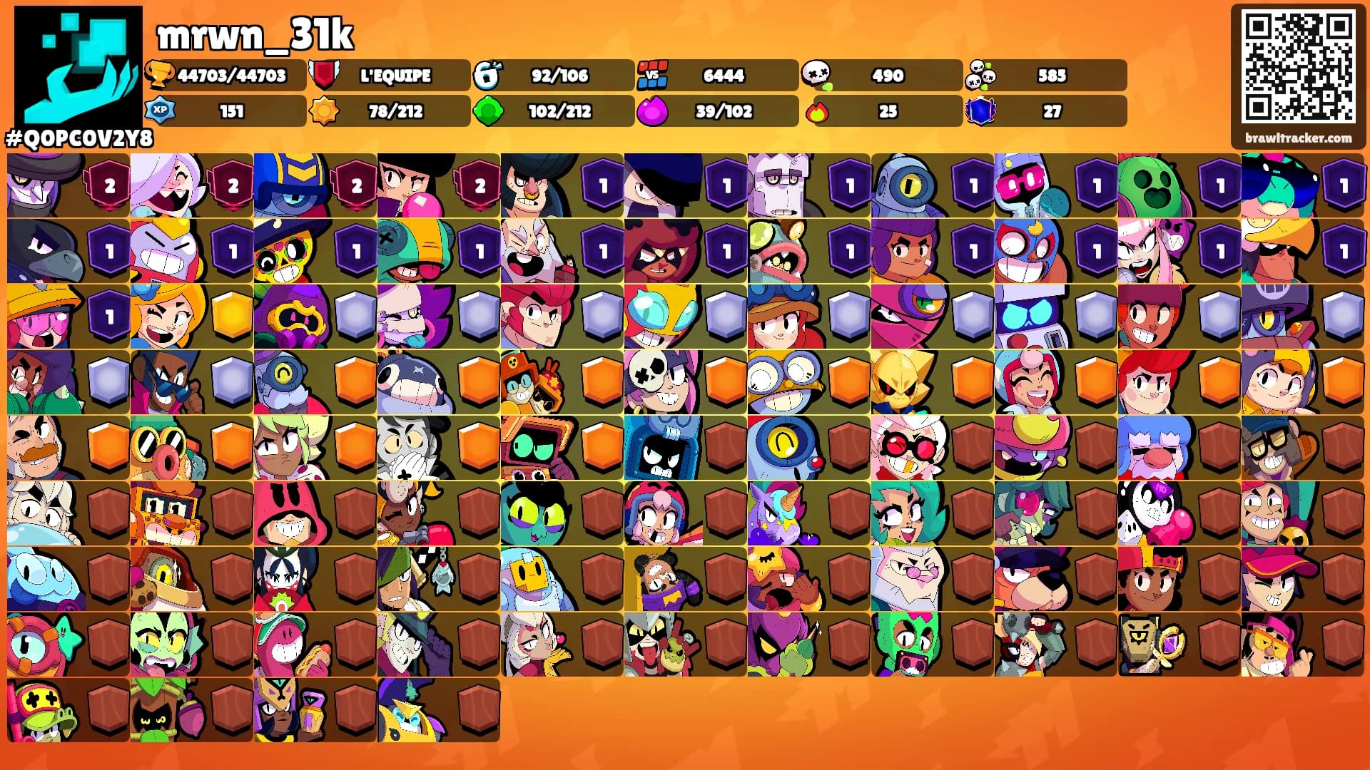 mrwn_31k's Ranks