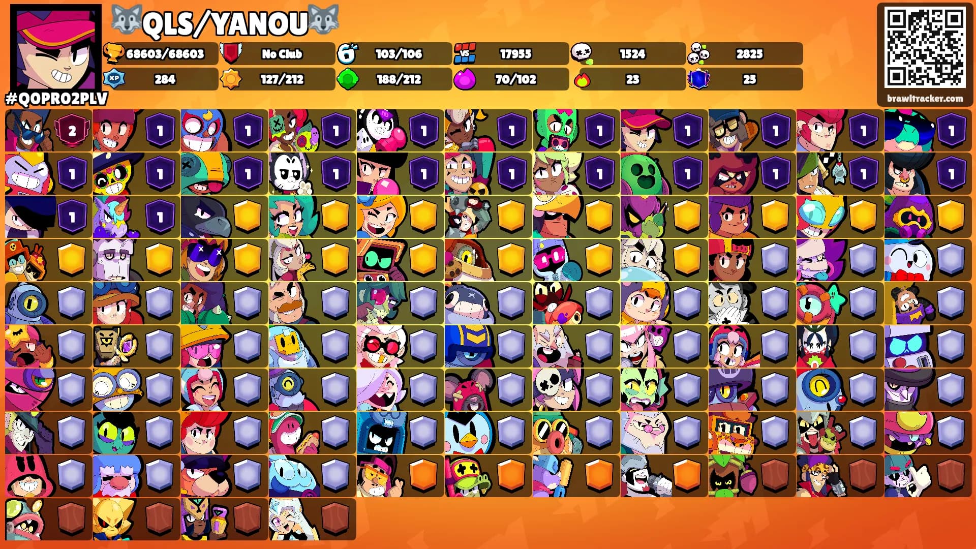 🐺QLS/YANOU🐺's Ranks