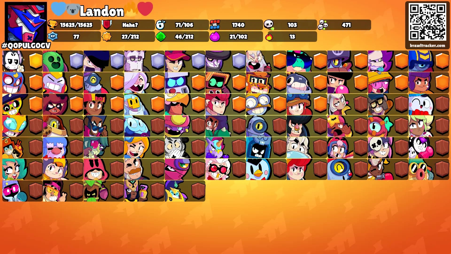 💙🐨Landon🔥❤️'s Ranks
