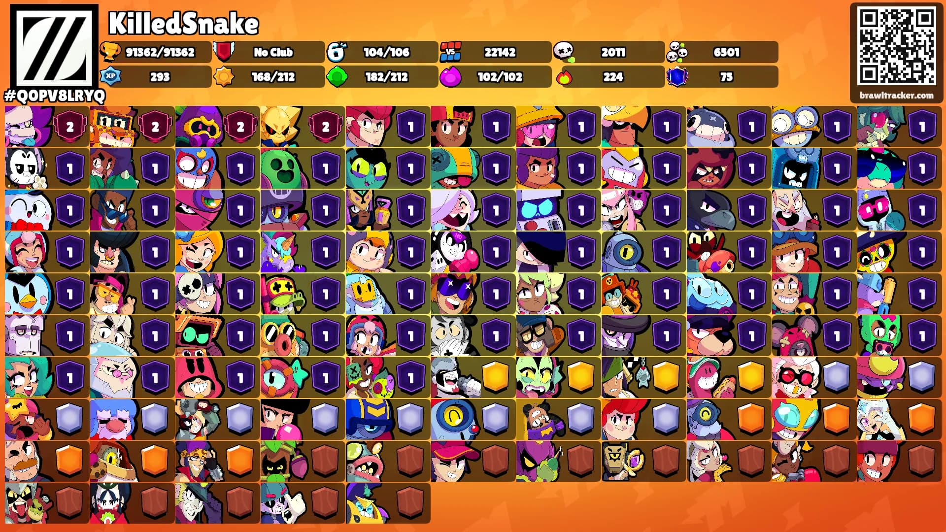KilledSnake's Ranks
