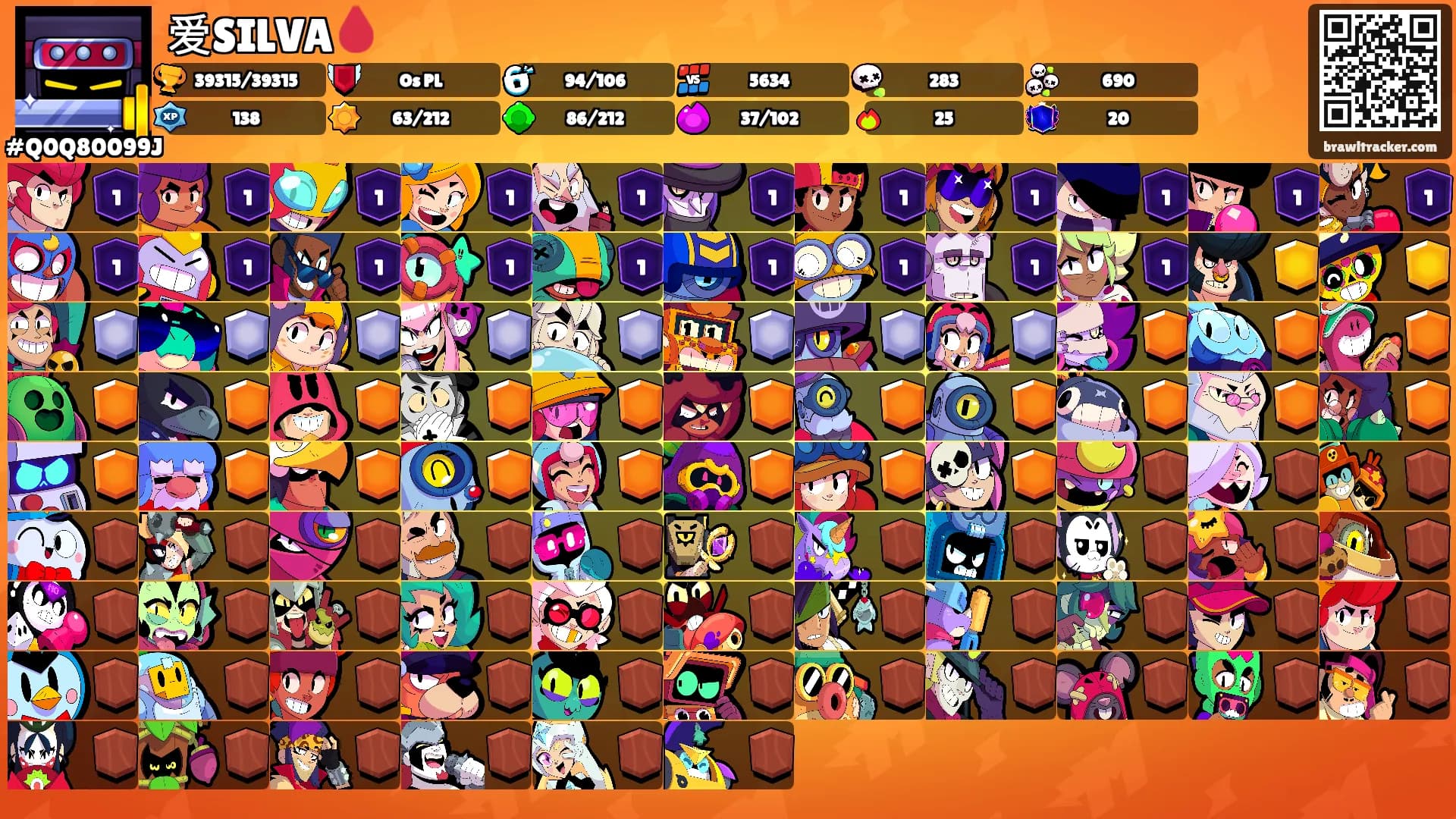 爱SILVA🩸's Ranks