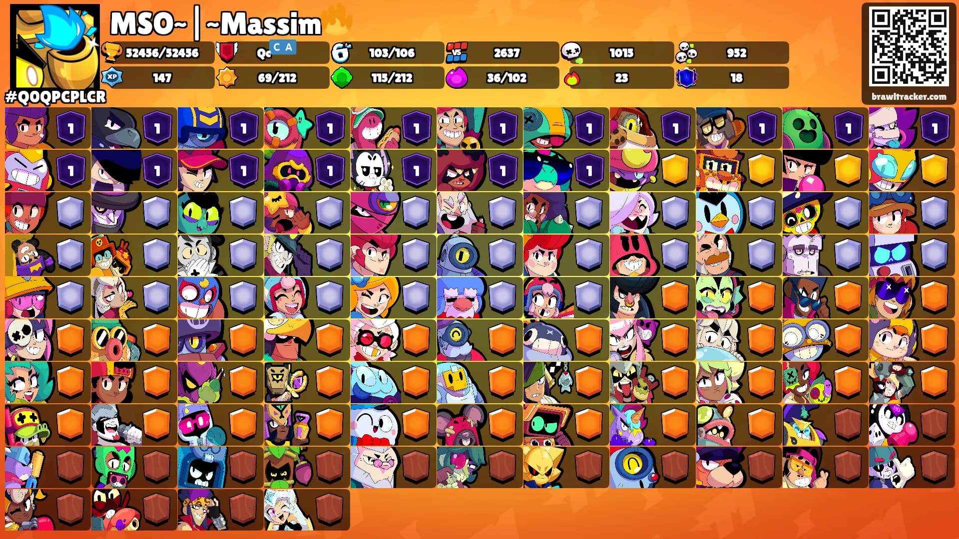 MSO~|~Massim🔥's Ranks