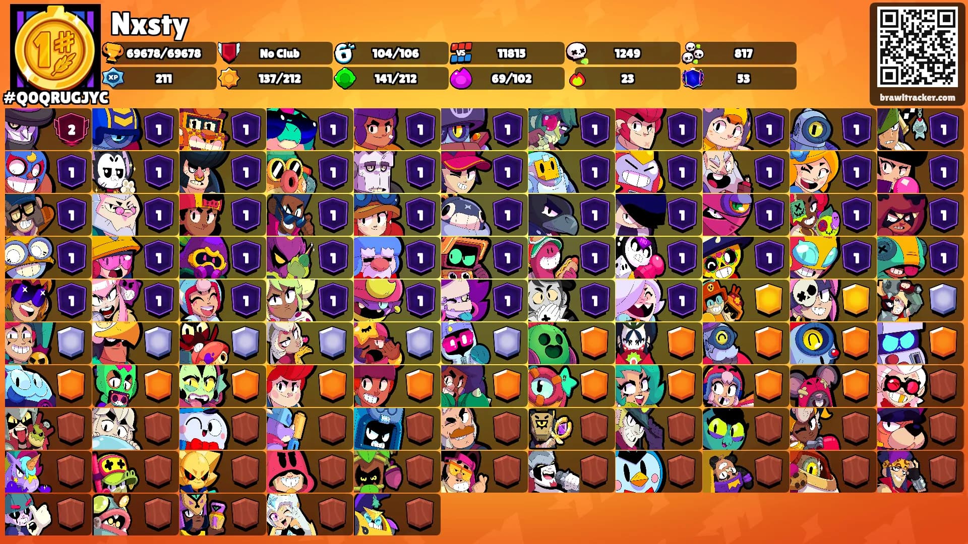 Nxsty's Ranks