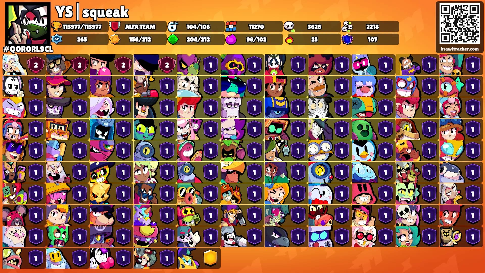 YS|squeak's Ranks