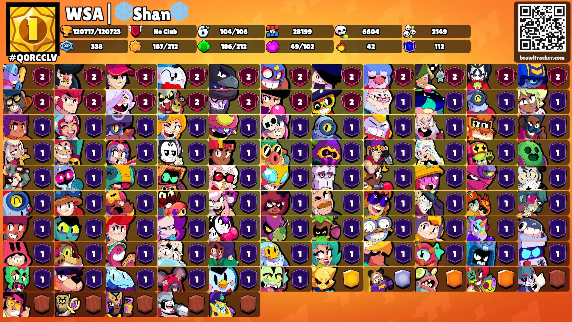 WSA|❄️Shan❄️'s Ranks