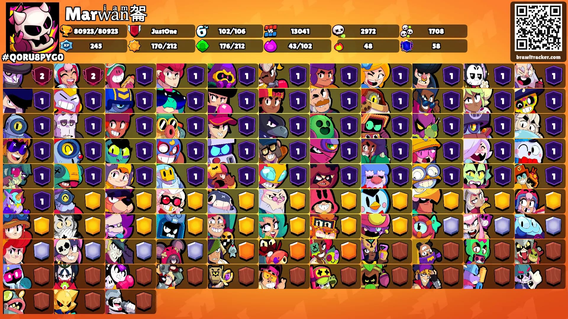 Marwͥaͣnͫ嗧's Ranks