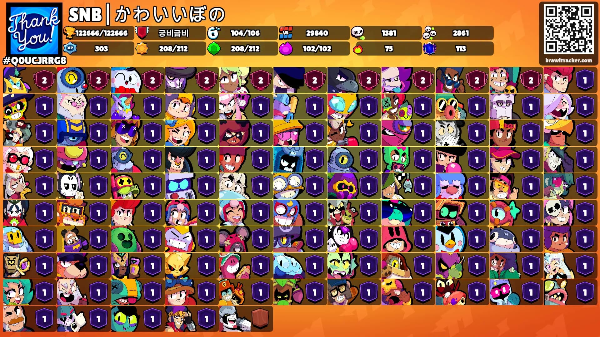 SNB|かわいいぼの's Ranks