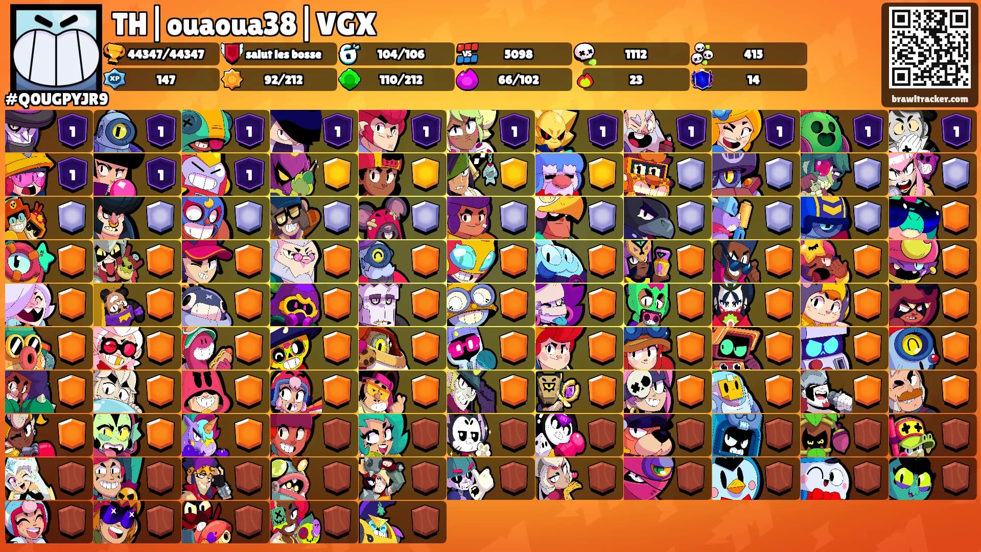 TH|ouaoua38|VGX's Ranks