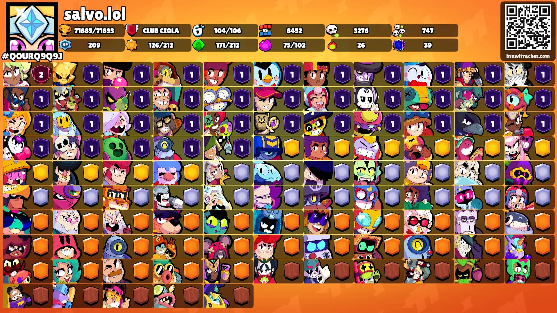 salvo.lol's Ranks