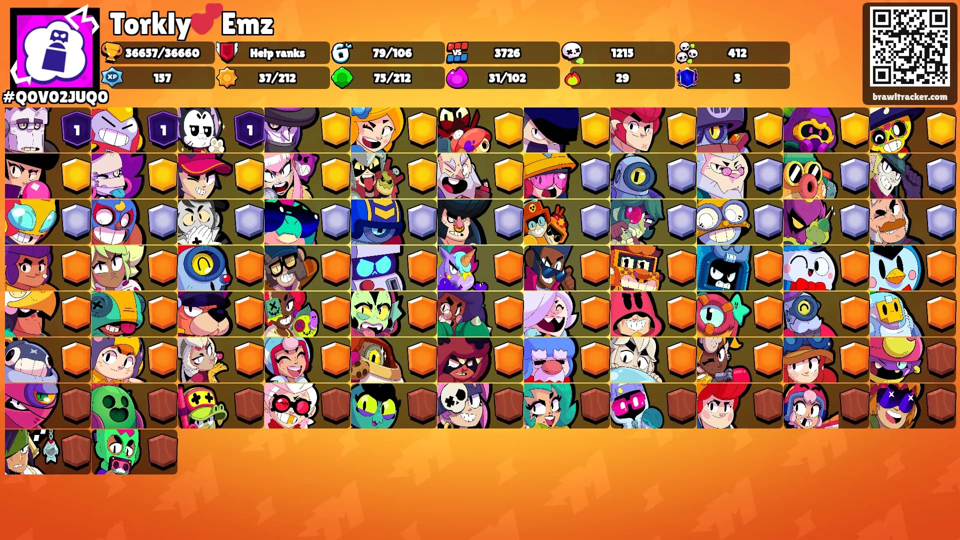 Torkly💕Emz's Ranks