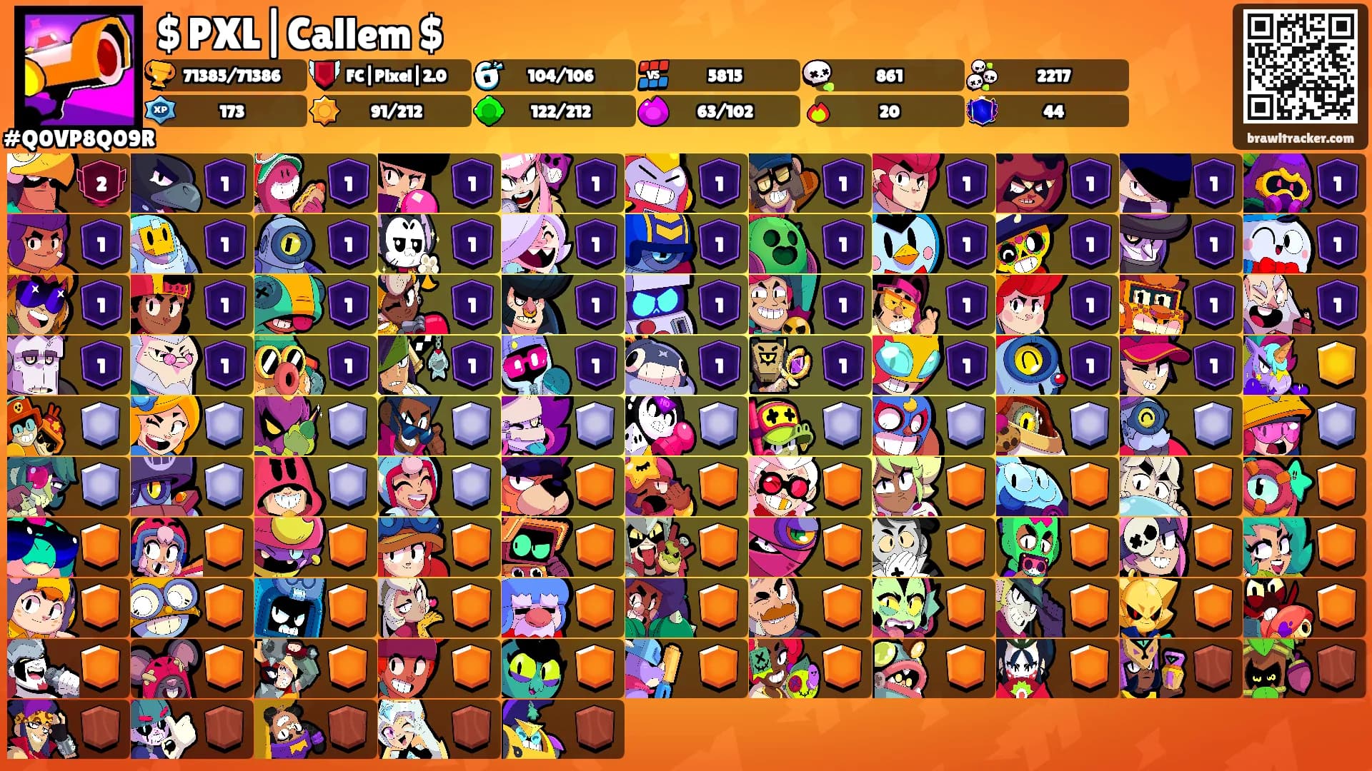 $ PXL|Callem $'s Ranks