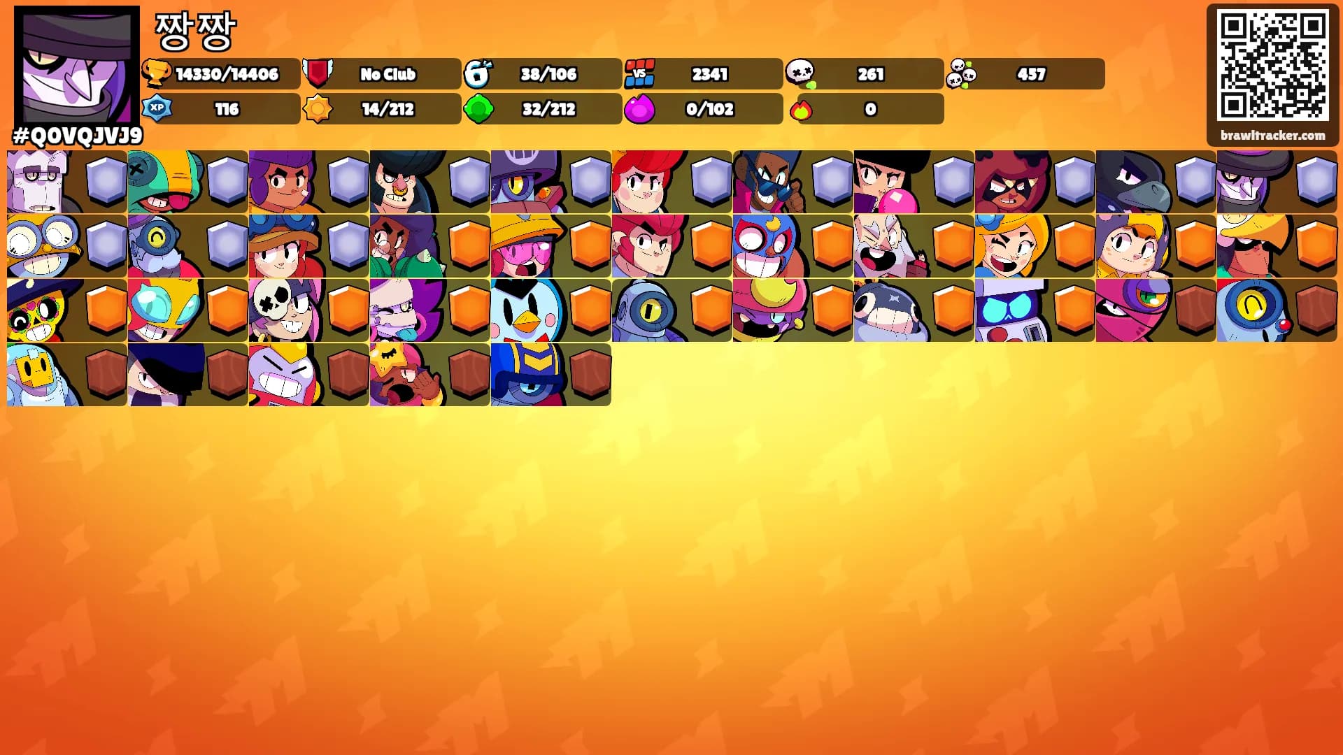 짱짱's Ranks