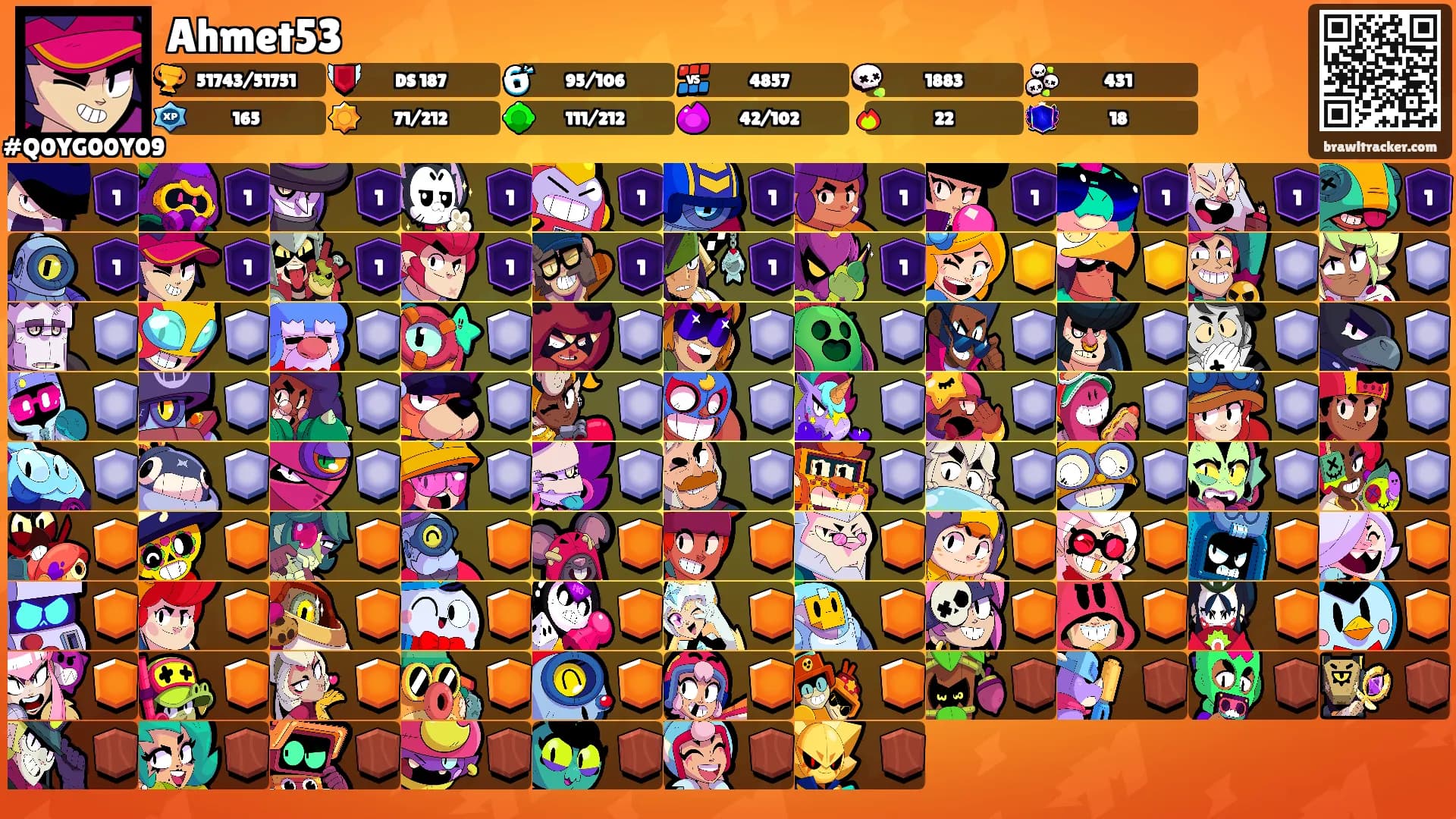 Ahmet53's Ranks