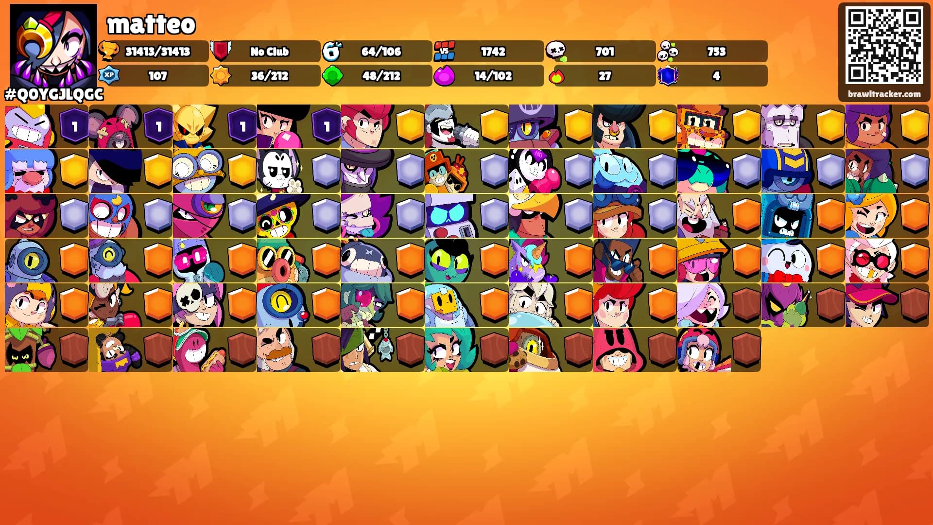 matteo's Ranks