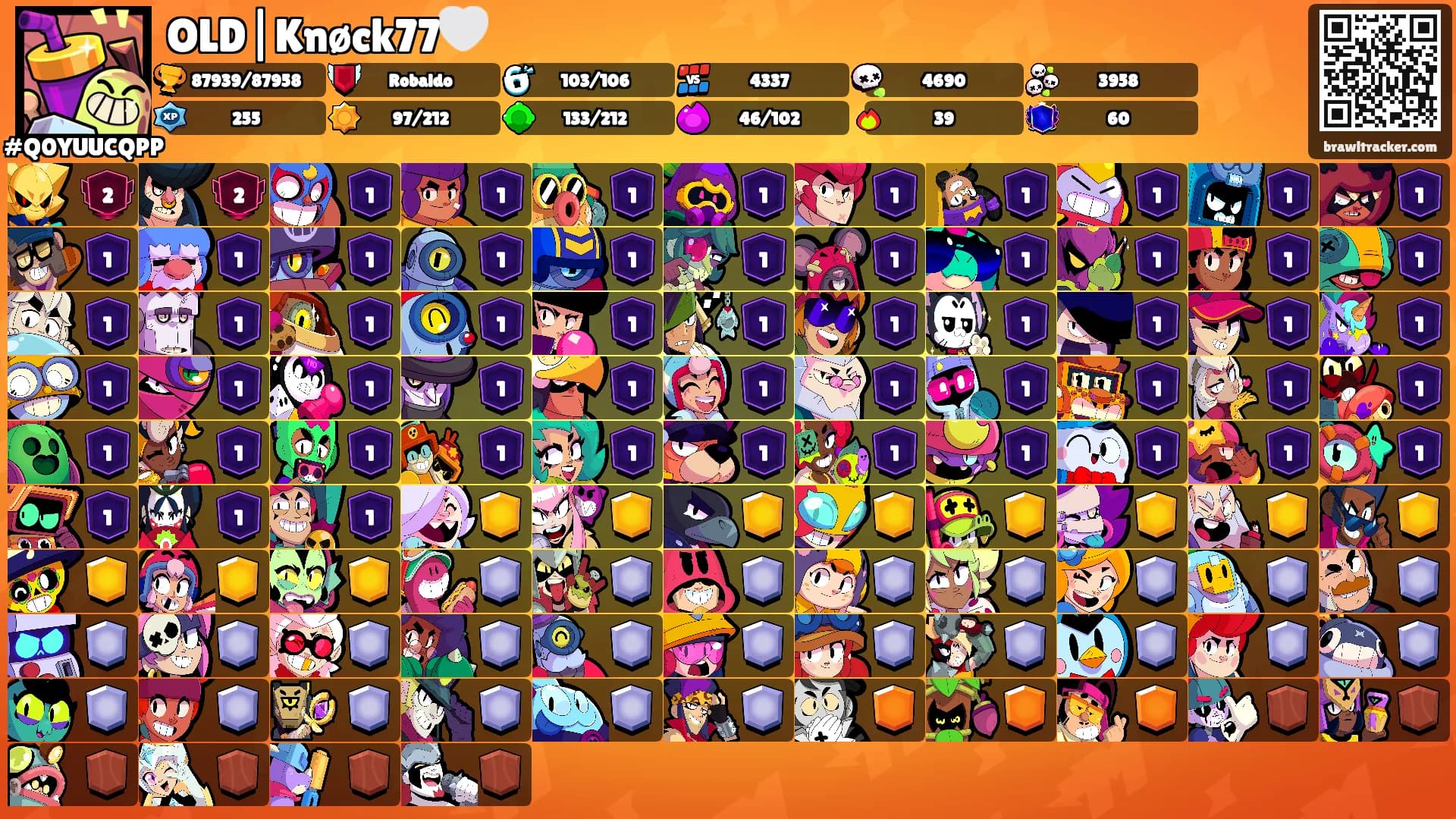 OLD|Knøck77🤍's Ranks