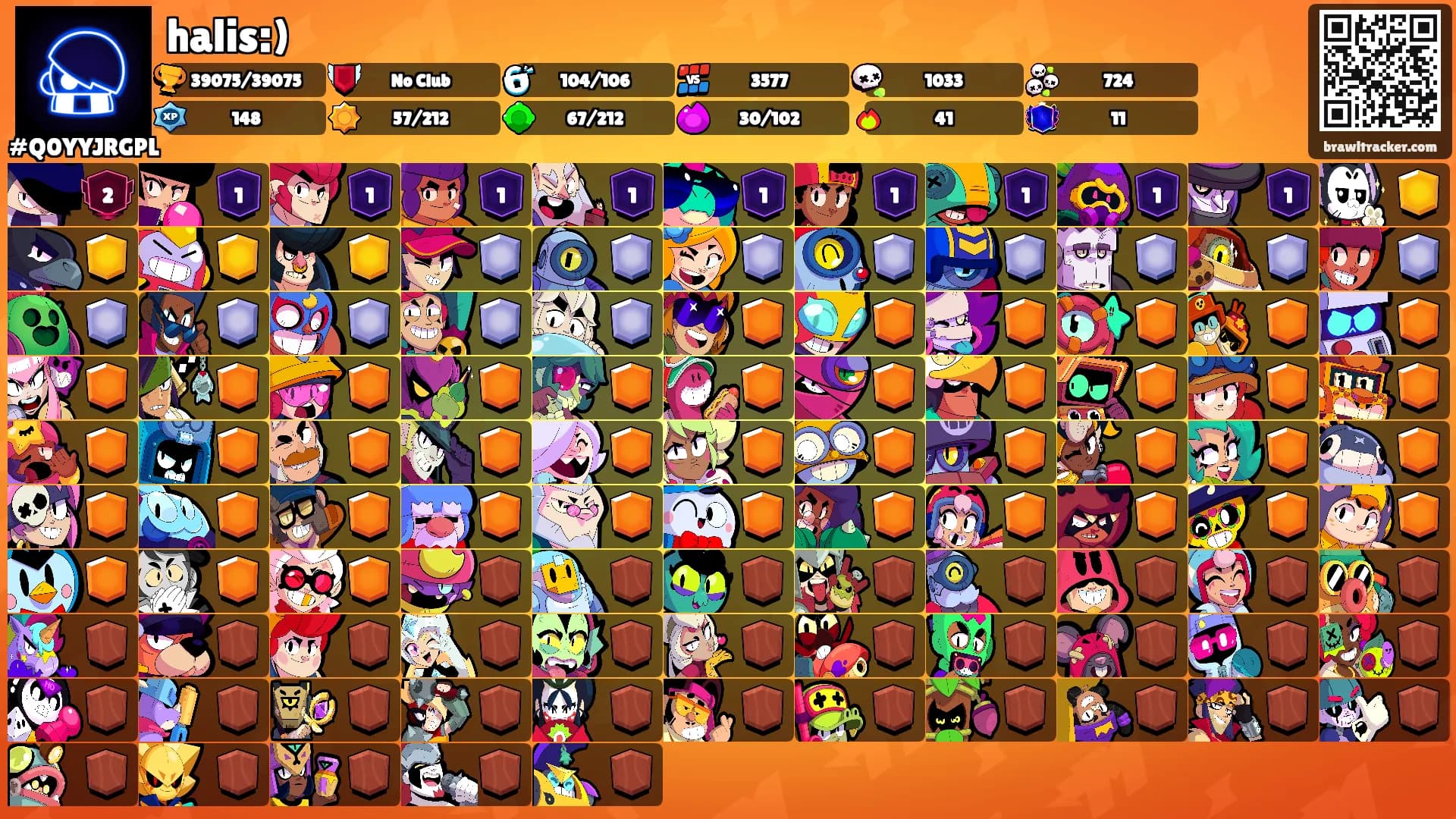 halis:)'s Ranks