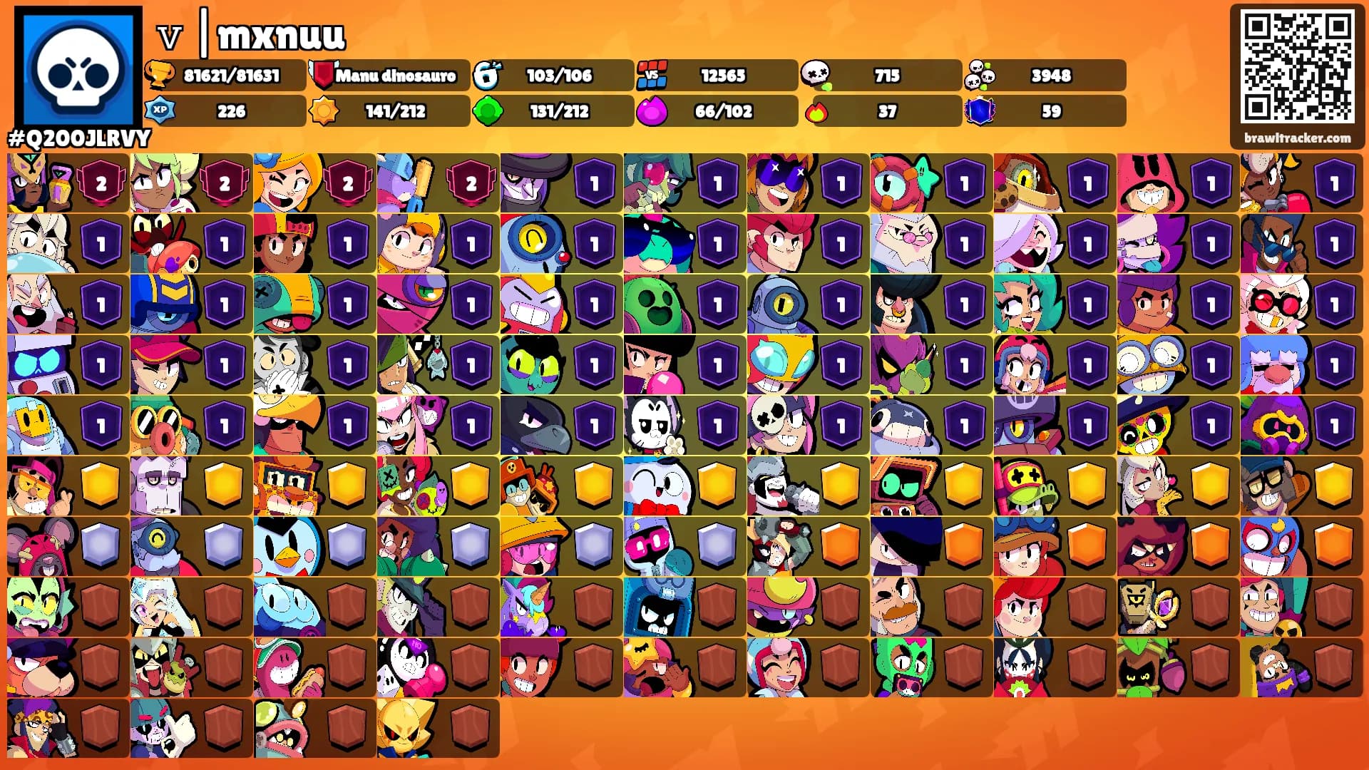 𝚟 |mxnuu's Ranks