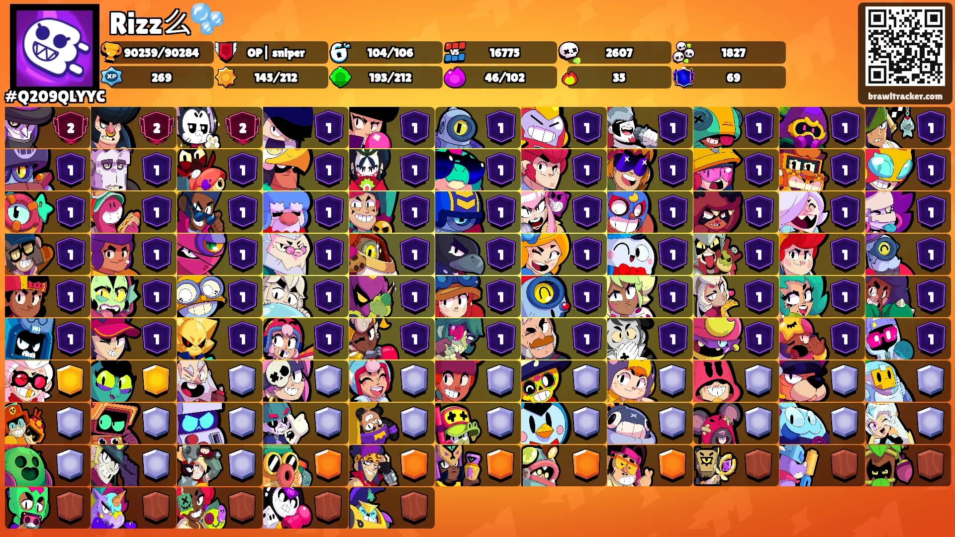 Rizz么🫧's Ranks