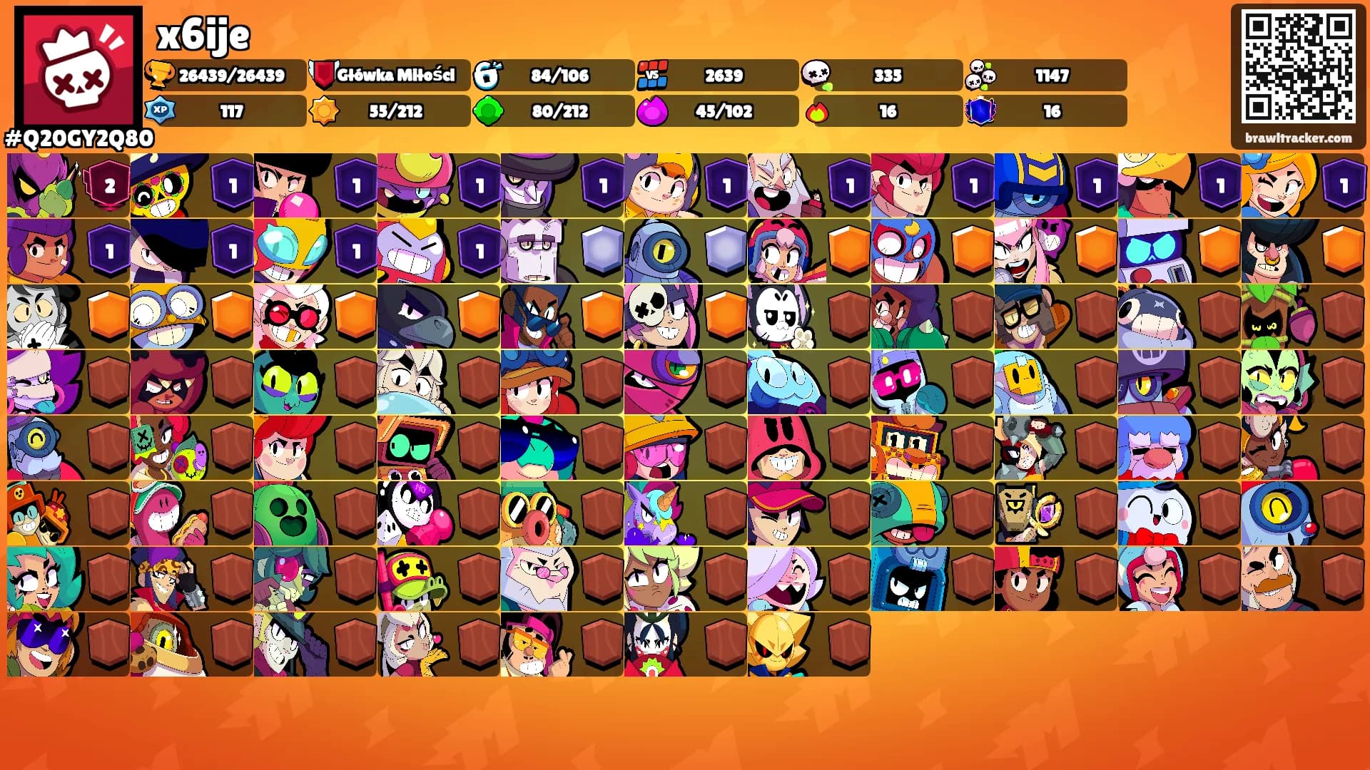 x6ije's Ranks
