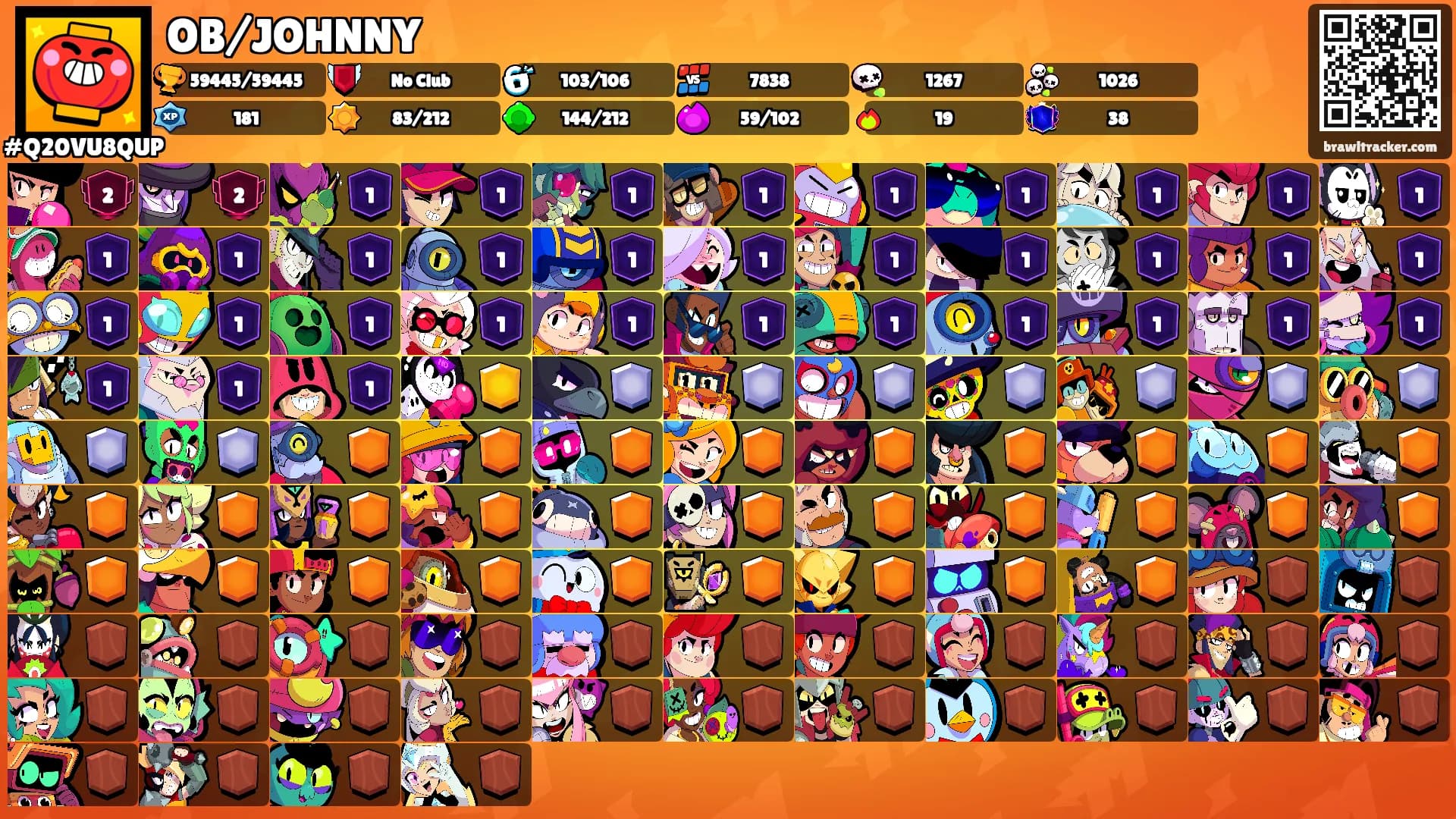 OB/JOHNNY's Ranks