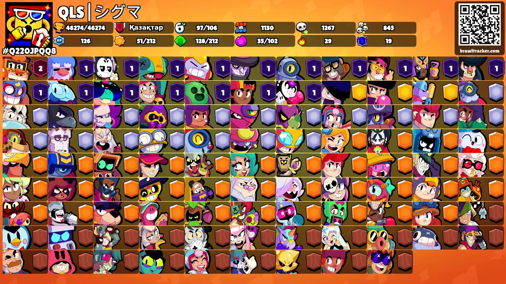 QLS|シグマ's Ranks