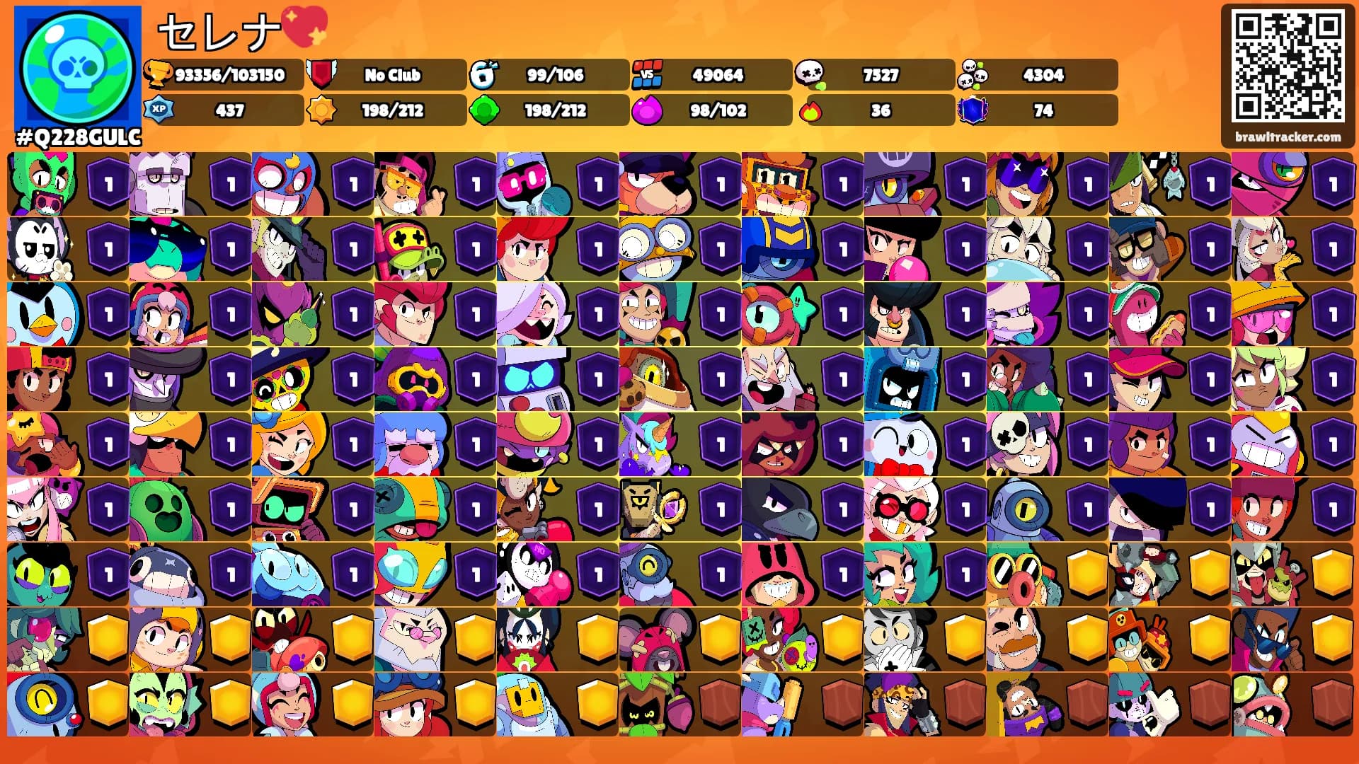 セレナ💖's Ranks