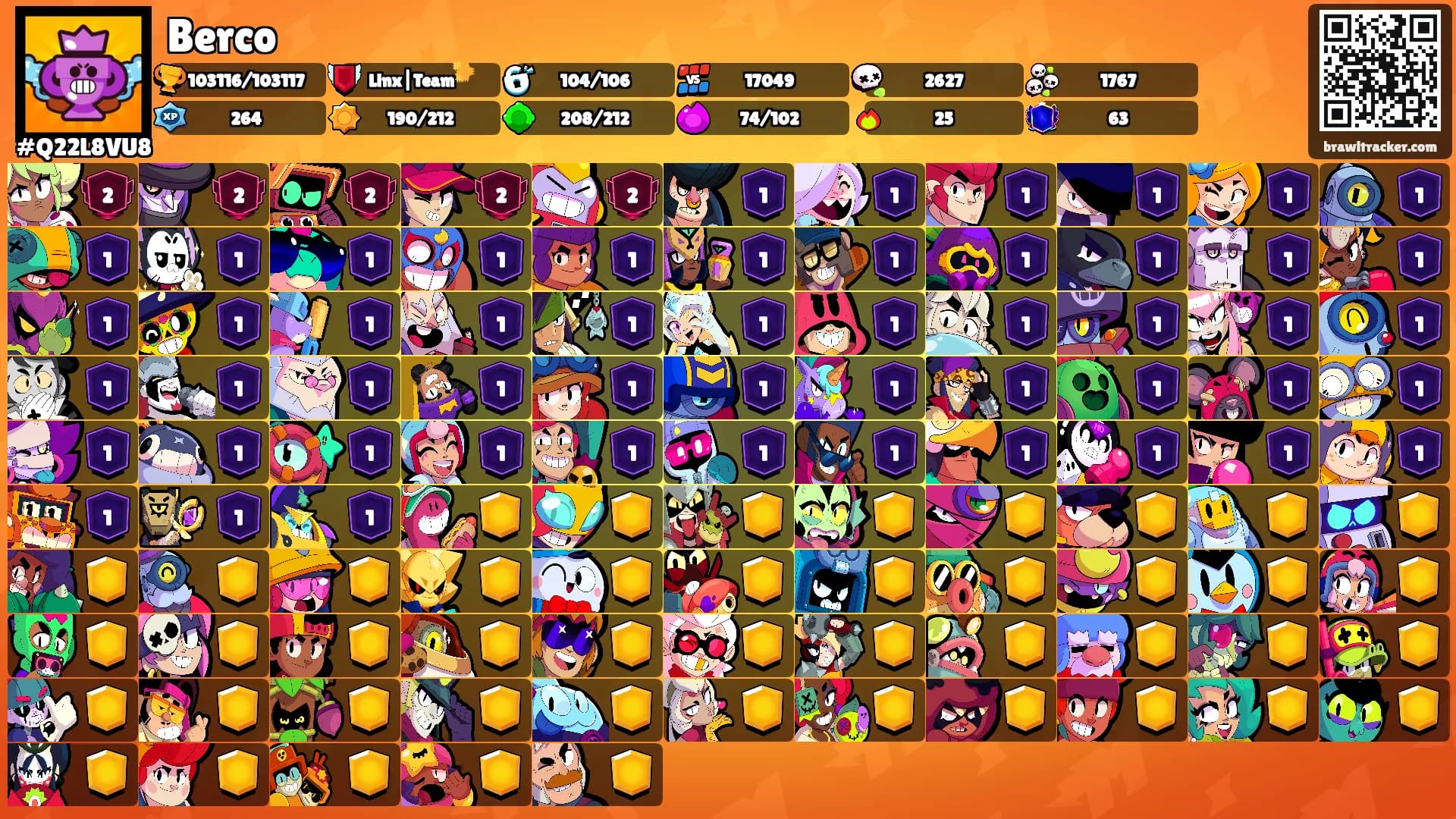 Berco's Ranks