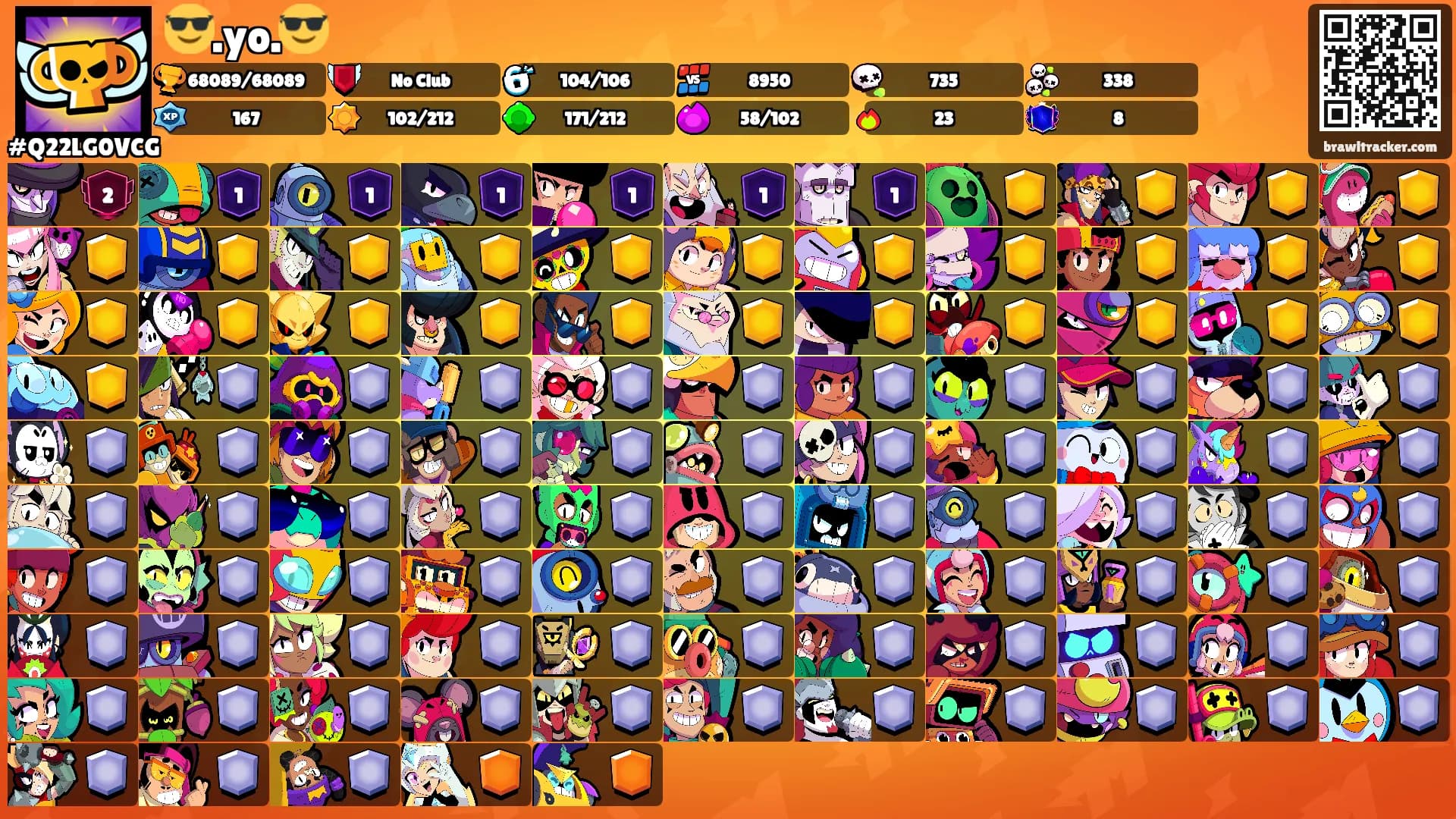 😎.yo.😎's Ranks