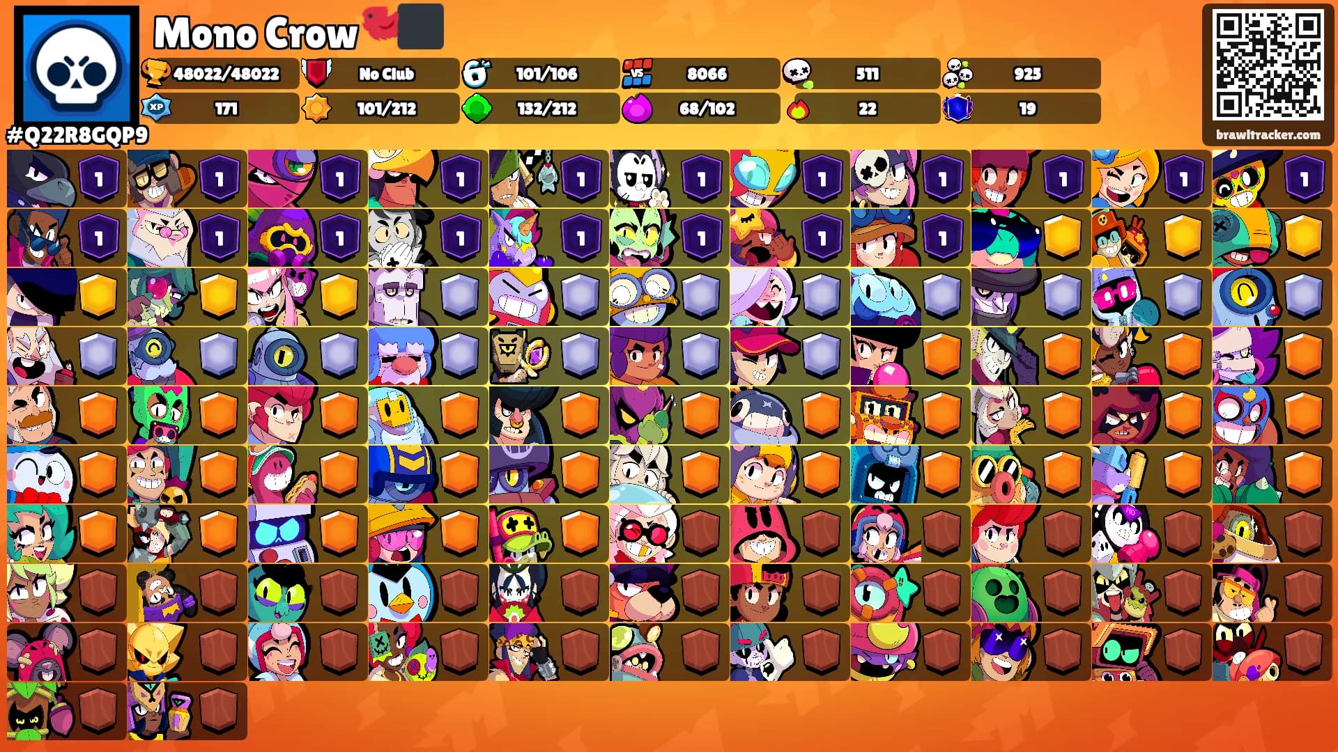 Mono Crow🐦‍⬛'s Ranks