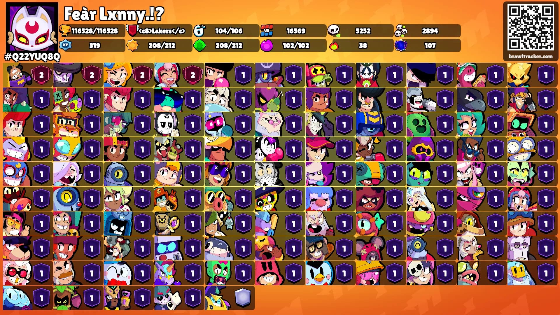 Feàr Lxnny.!?'s Ranks