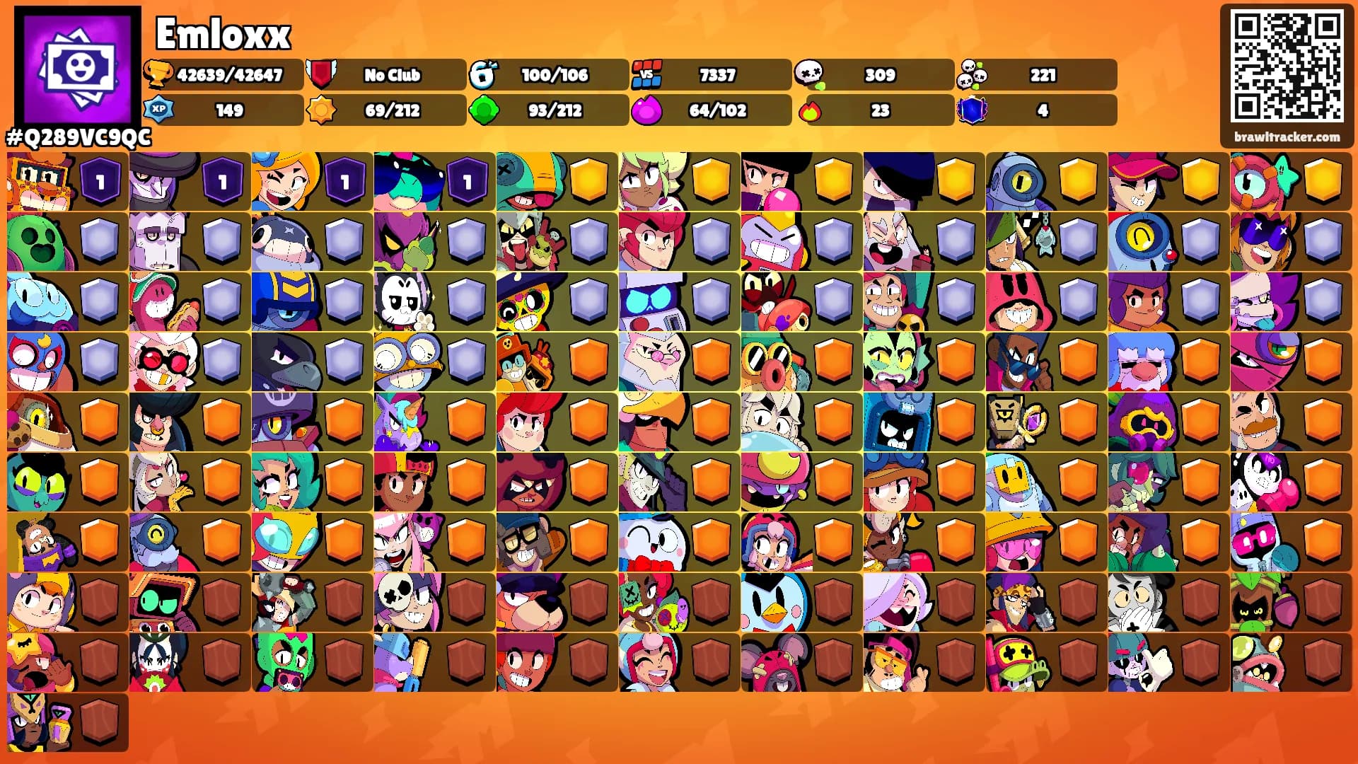 Emloxx's Ranks