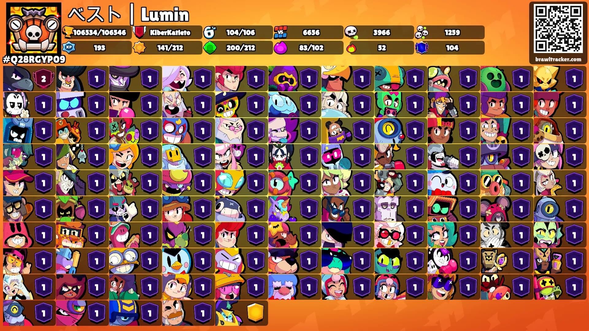 ベスト | Lumin's Ranks