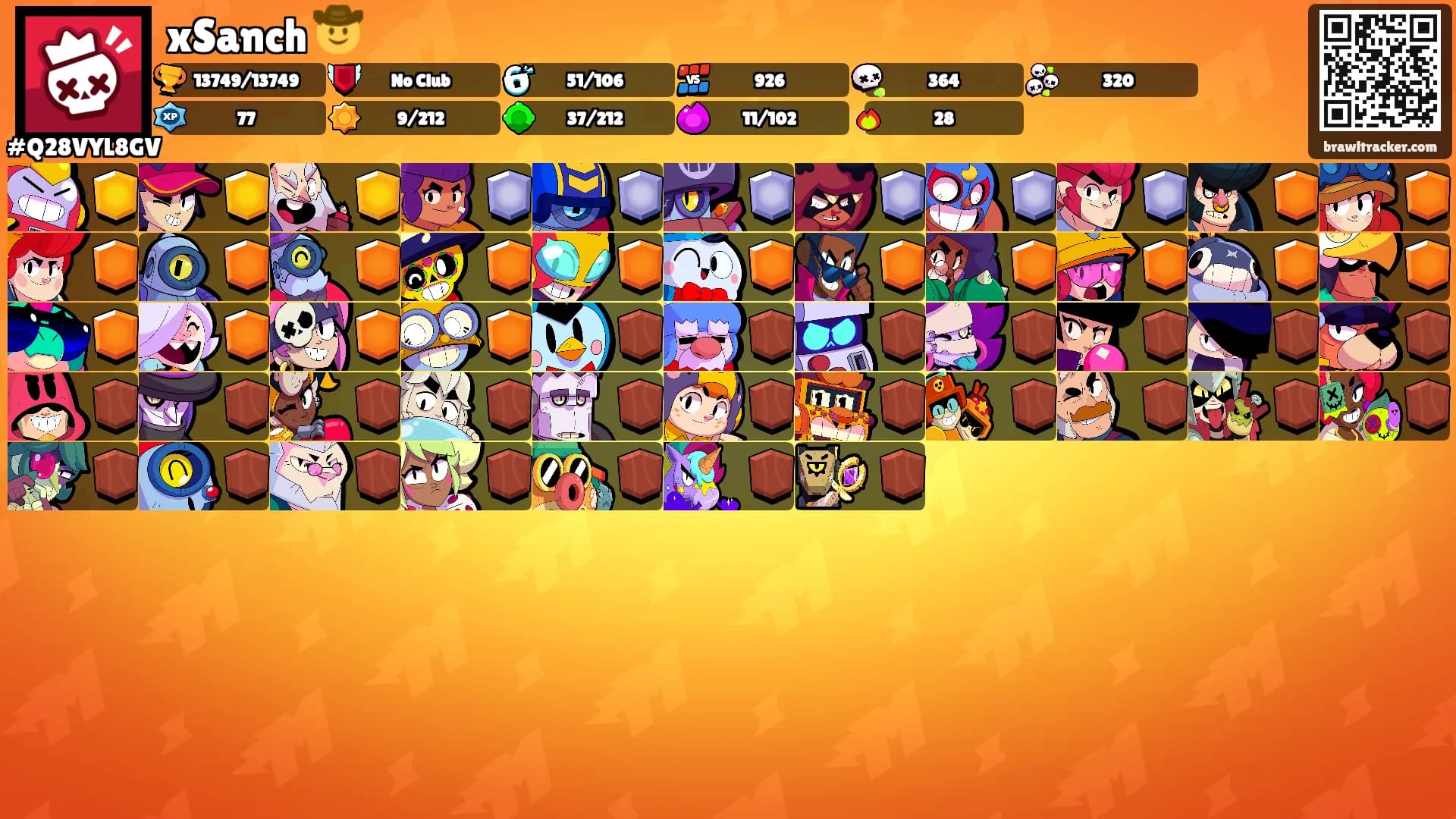 xSanch 🤠's Ranks