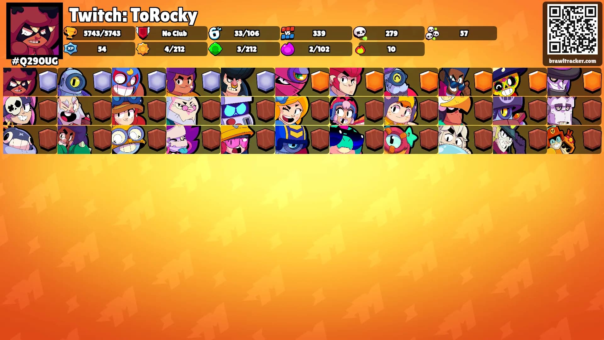 Twitch: ToRocky's Ranks